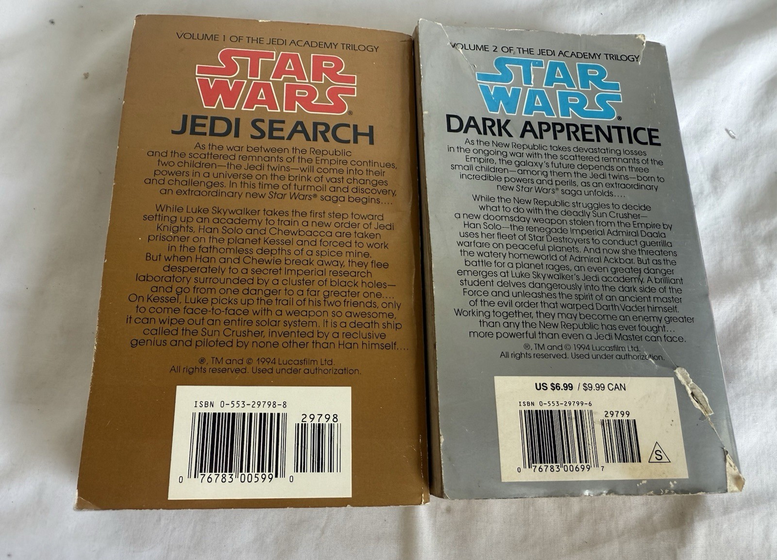 Lot of 21 Star Wars PB Books Various Authors & Series X-Wing Jedi Academy Order