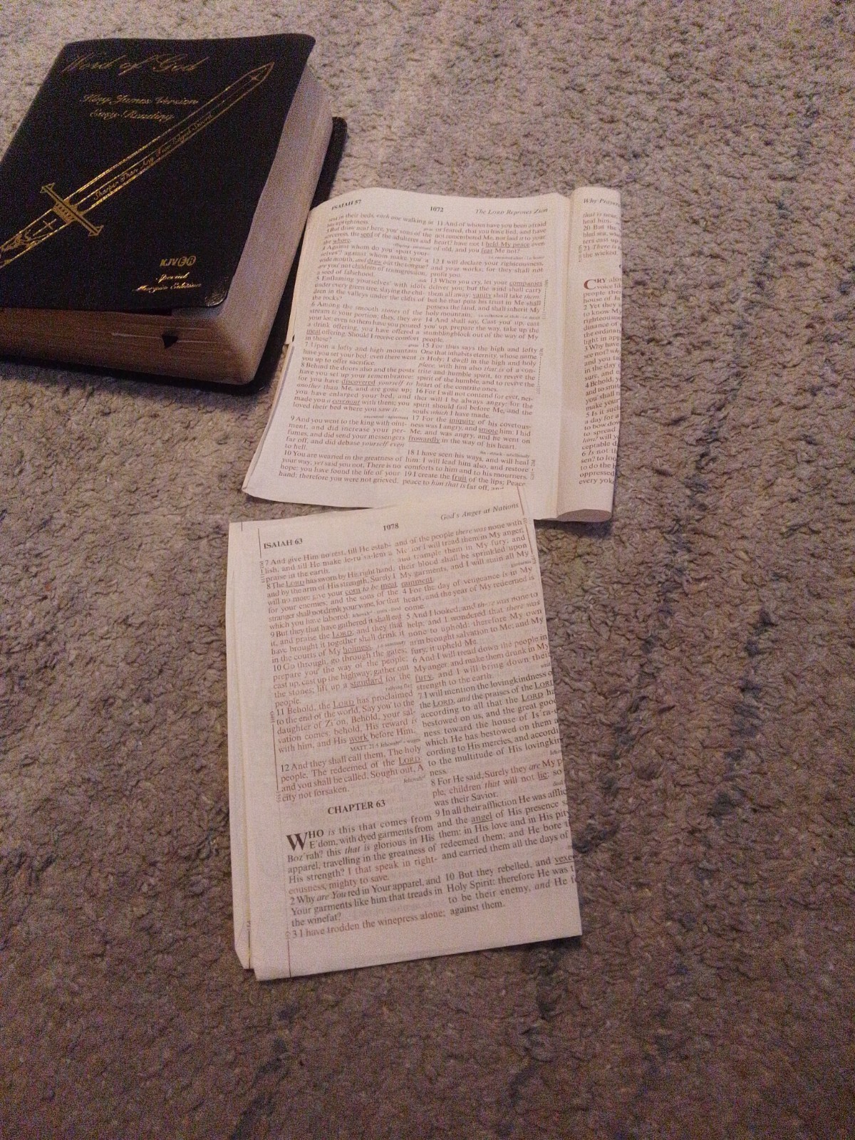 Word of God – King James Bible – Easy Reading Margin Edition
