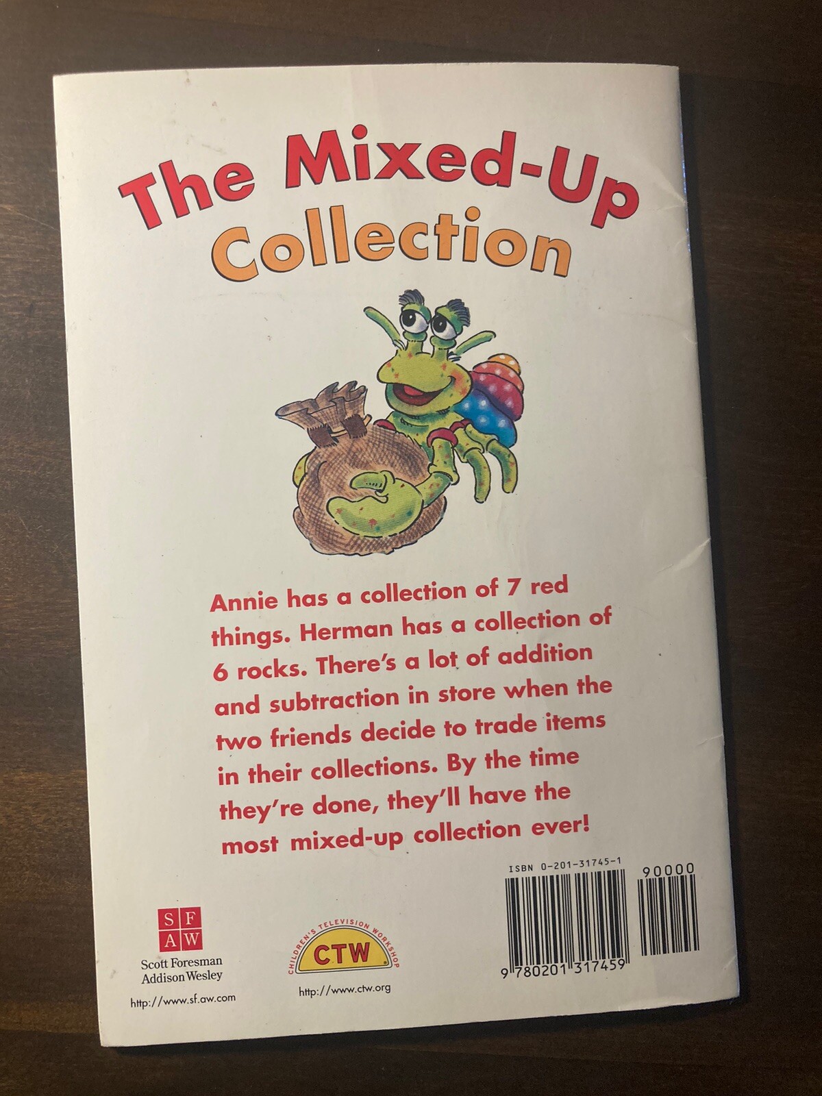 Children’s Math Education Story Books MATHmatazz CTW Puppet Characters Lot Set