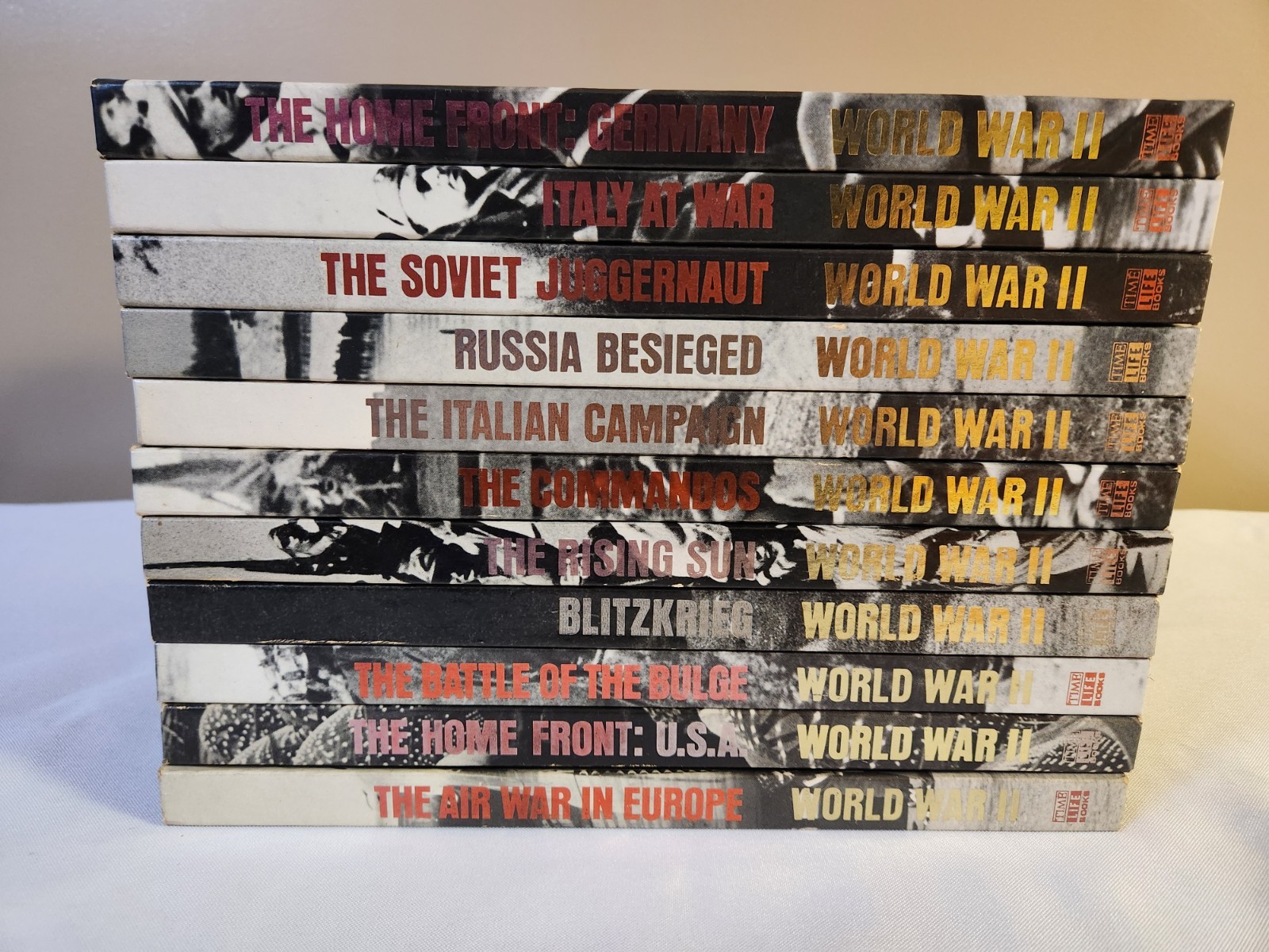Time Life WWII Book Set 11 Volumes World War II WW2 Collection Historic