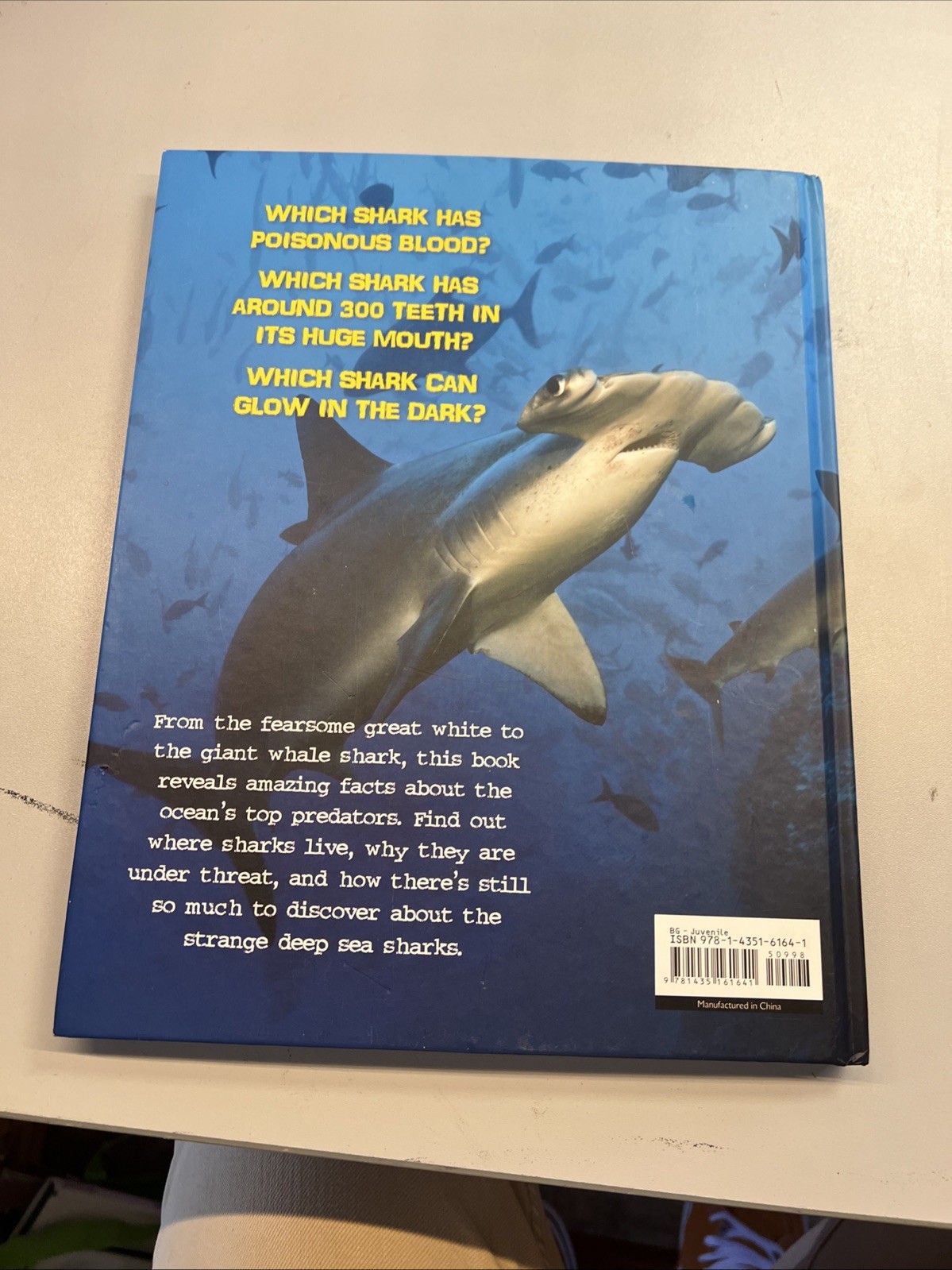 The Complete Guide to Sharks Hardcover Camilla de la Bedoyere