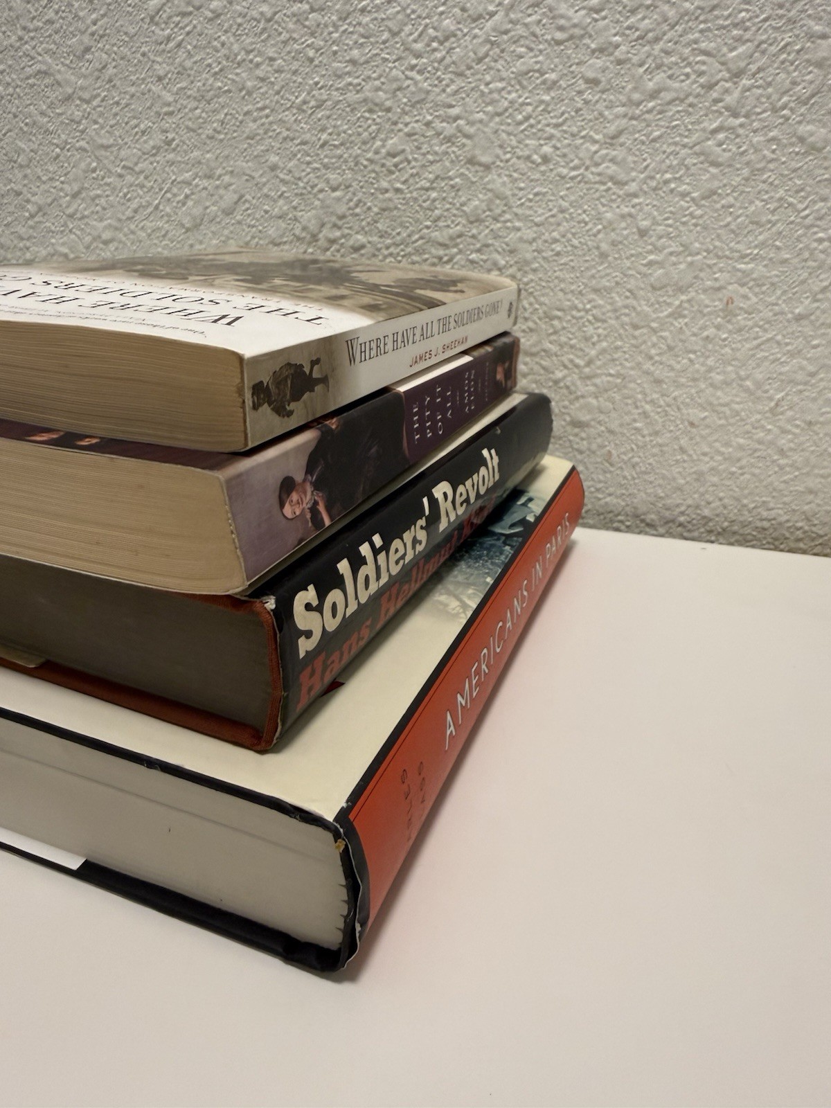 Lot 4 WWII Germany Europe Books Nazi Occupation Soldiers Revolt Jewish History