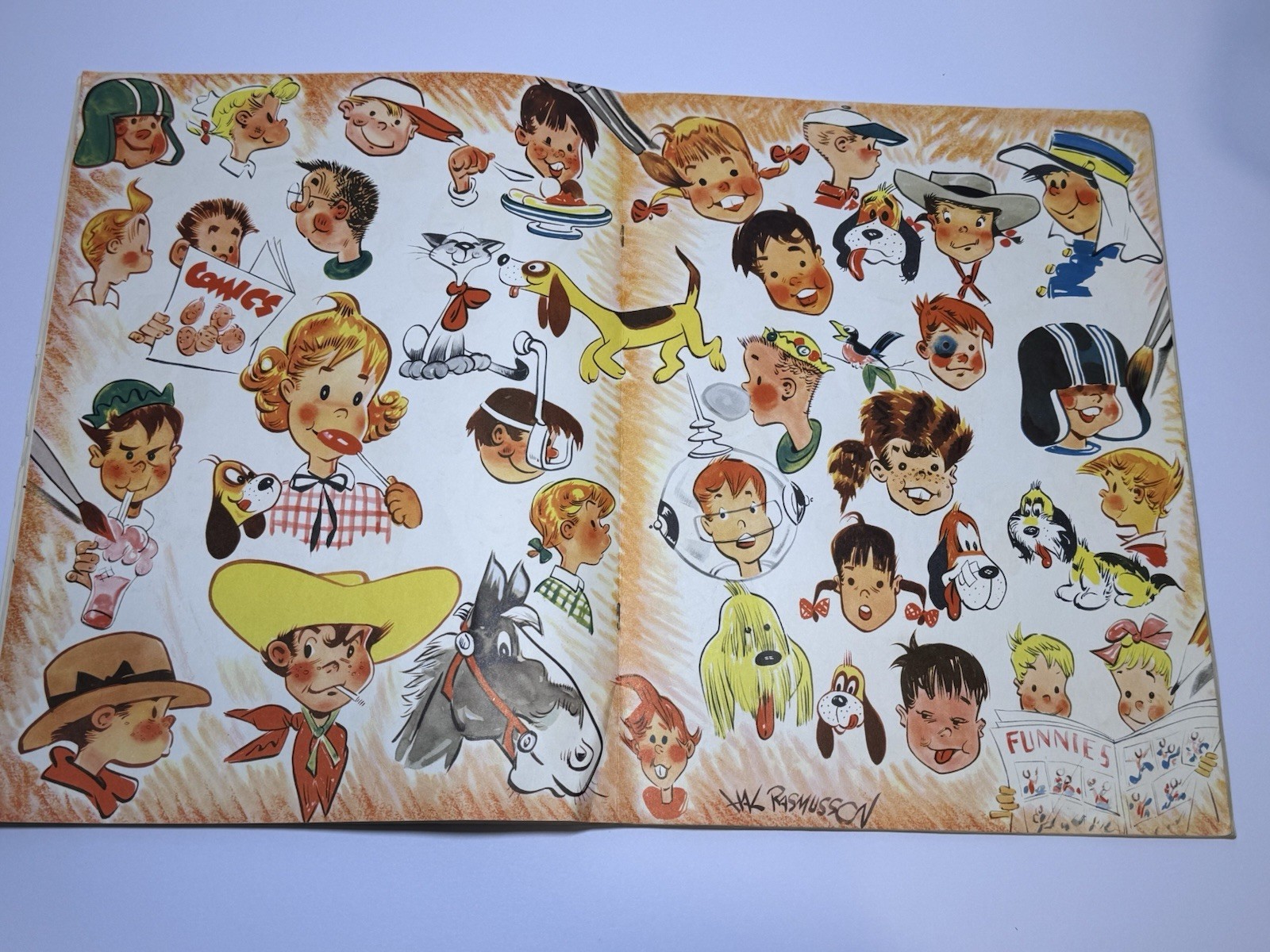 COMICS by Walter T Foster Instructional Drawing Book #23 VTG 1950s Hal Rasmusson
