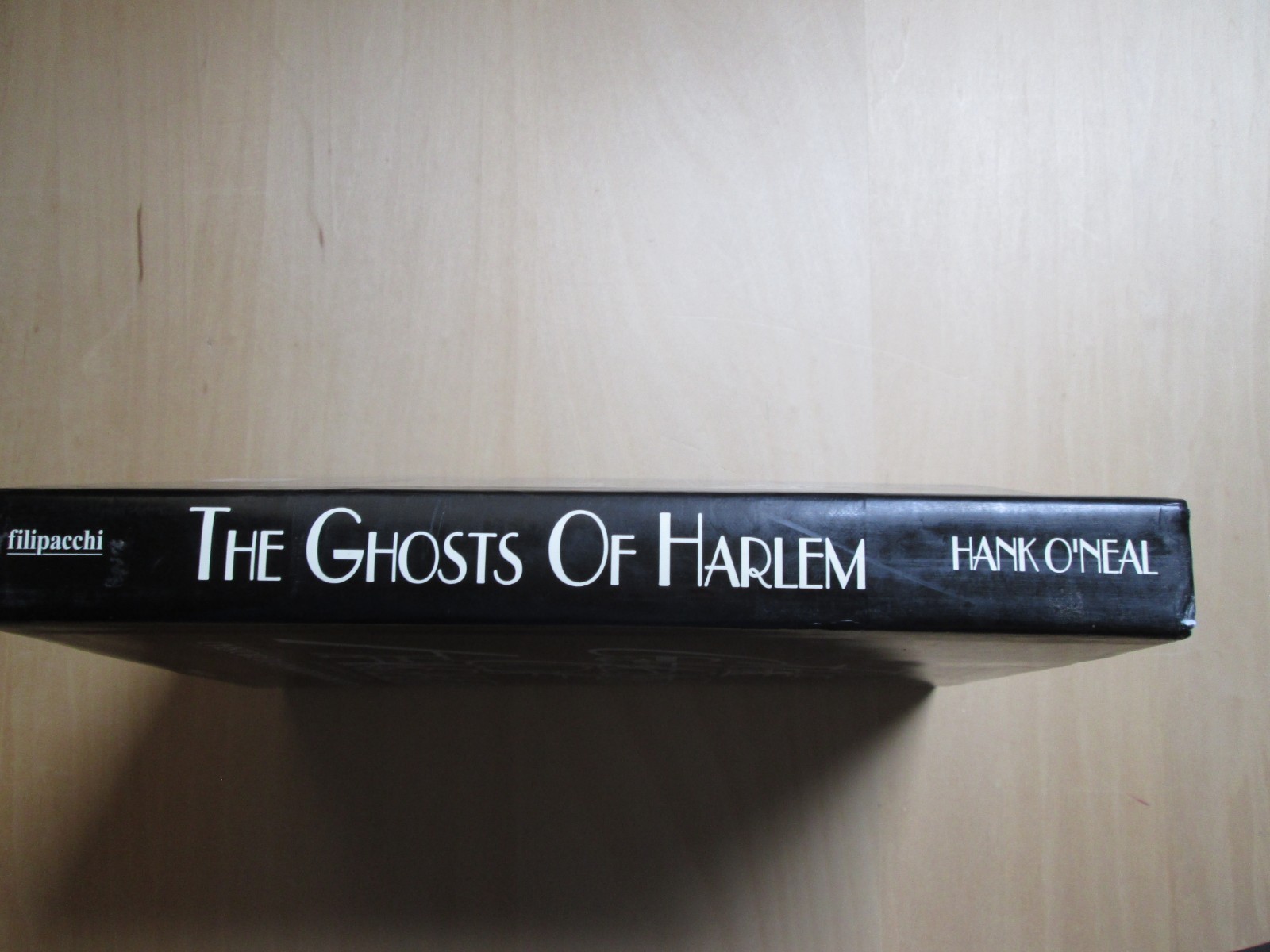 Hank O’Neal SIGNED/INSCRIBED hardback The Ghosts of Harlem 1st/1st FRENCH LANGUA