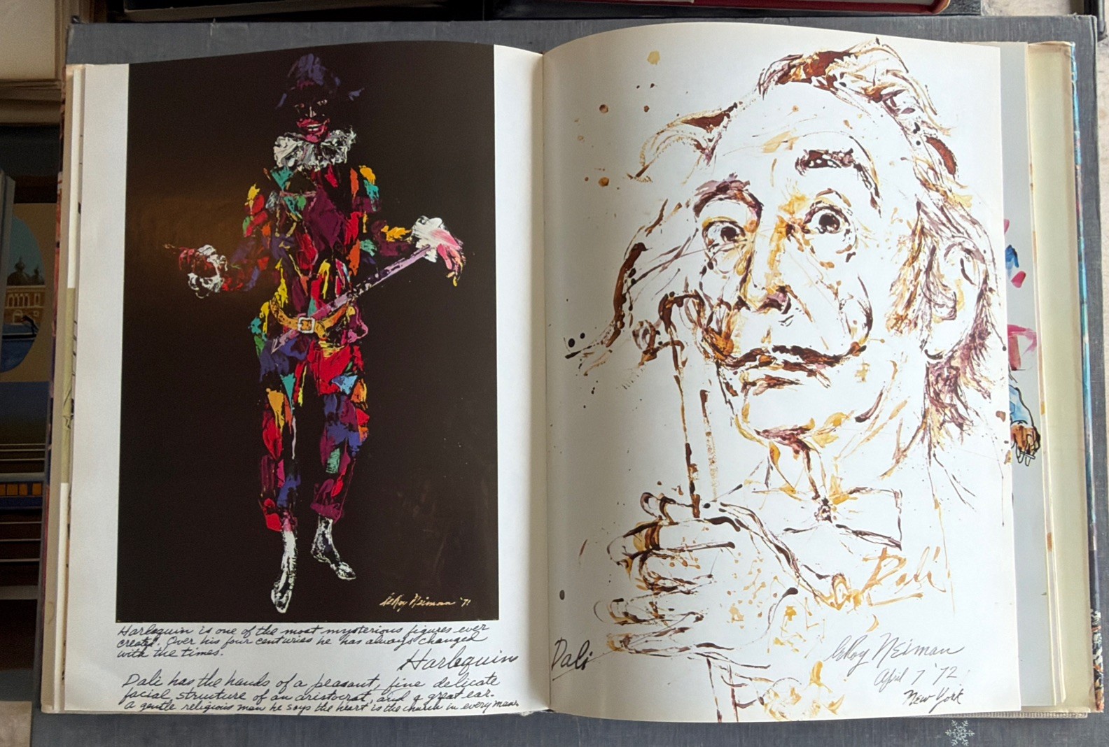 LeRoy Neiman SIGNED Art & Lifestyle HC 1st Ed
