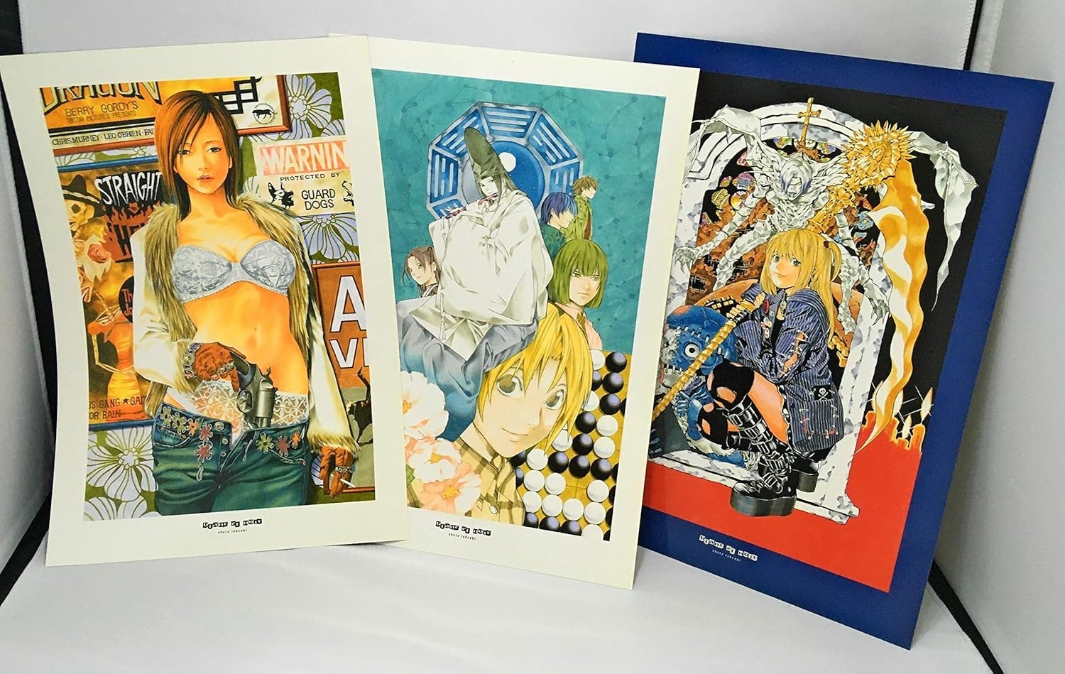 Takeshi Obata blanc et noir Art Book Death Note Hikaru no Go 120+ Works Japan