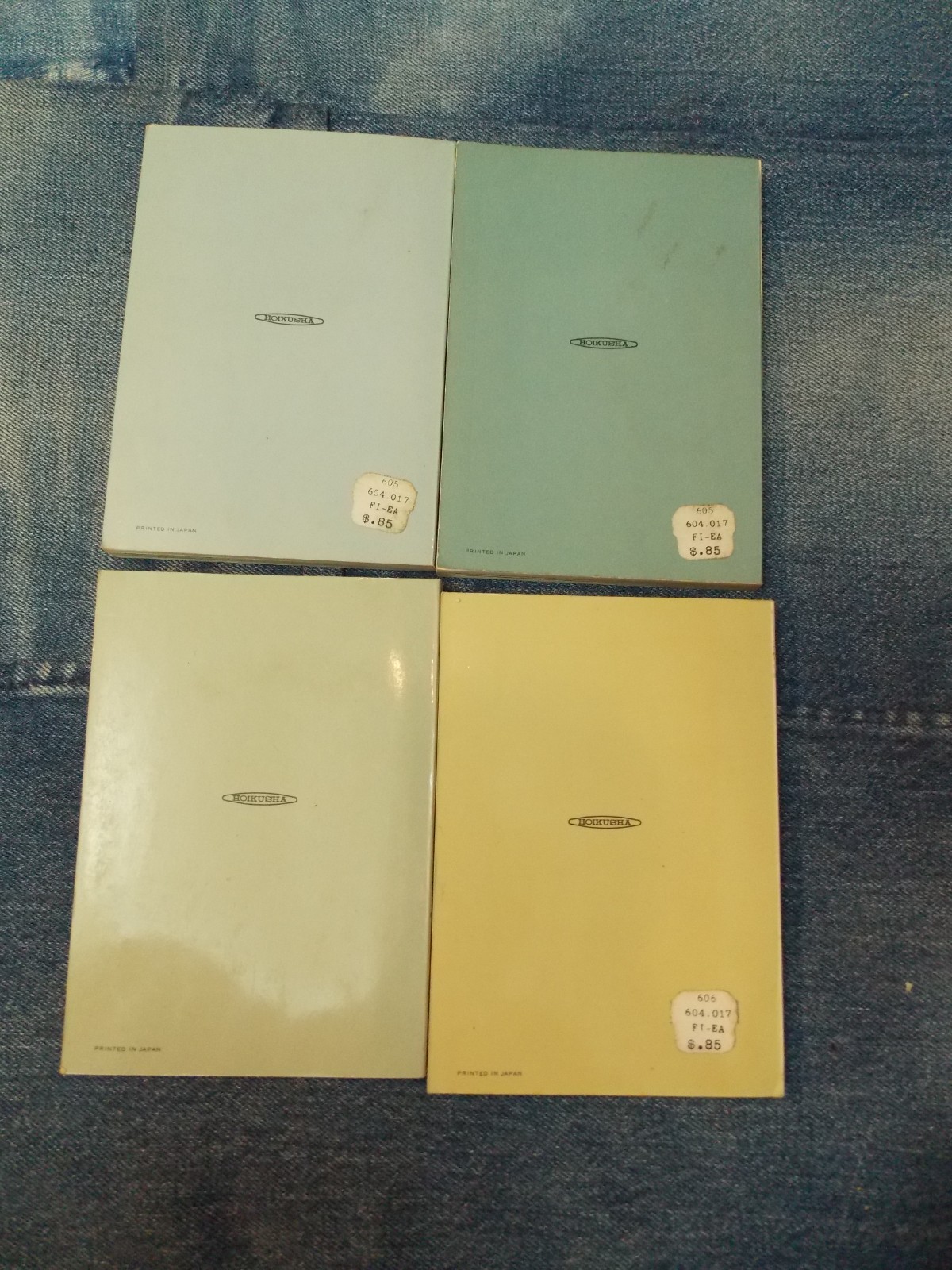 Hoikusha Color Books Ukiyoe Ikebana Katsura Kyoto Gardens Lot x4 Paperbacks