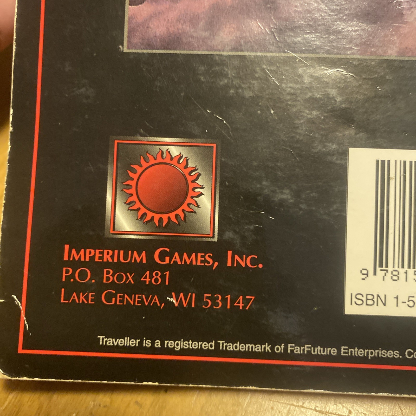 Marc Miller’s Traveller (T4 RPG) Paperback Imperium Games IGI 1100