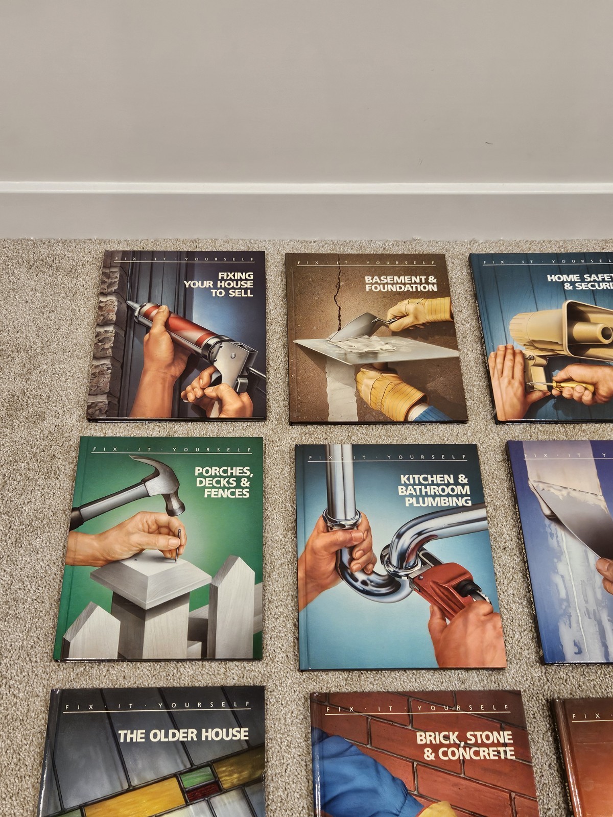 Vtg Complete Set 26 Reader’s Digest “Fix-It-Yourself” Home Repair & Maintenance