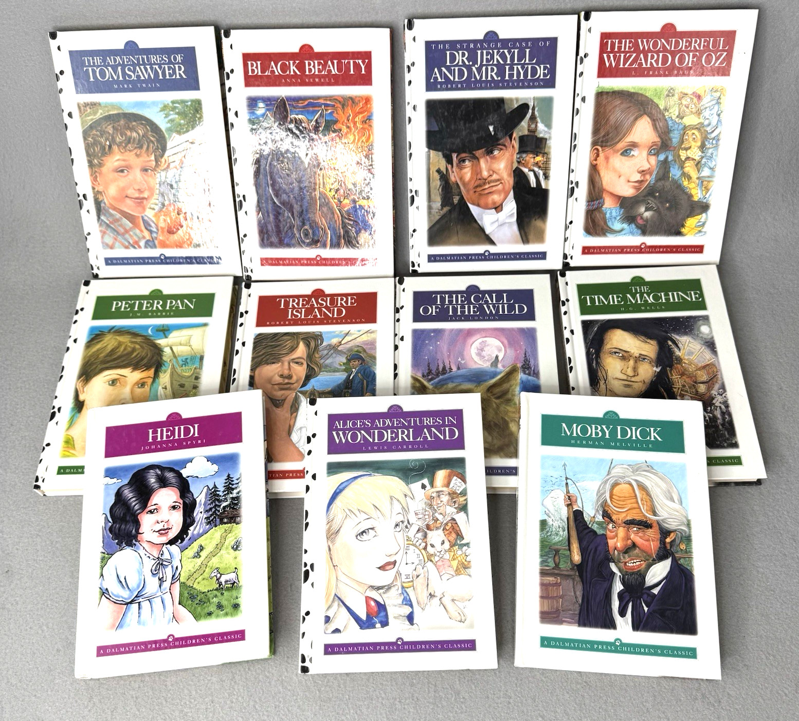 Dalmatian Press Children’s Classics Lot of 11 HC Books Twain London Stevenson