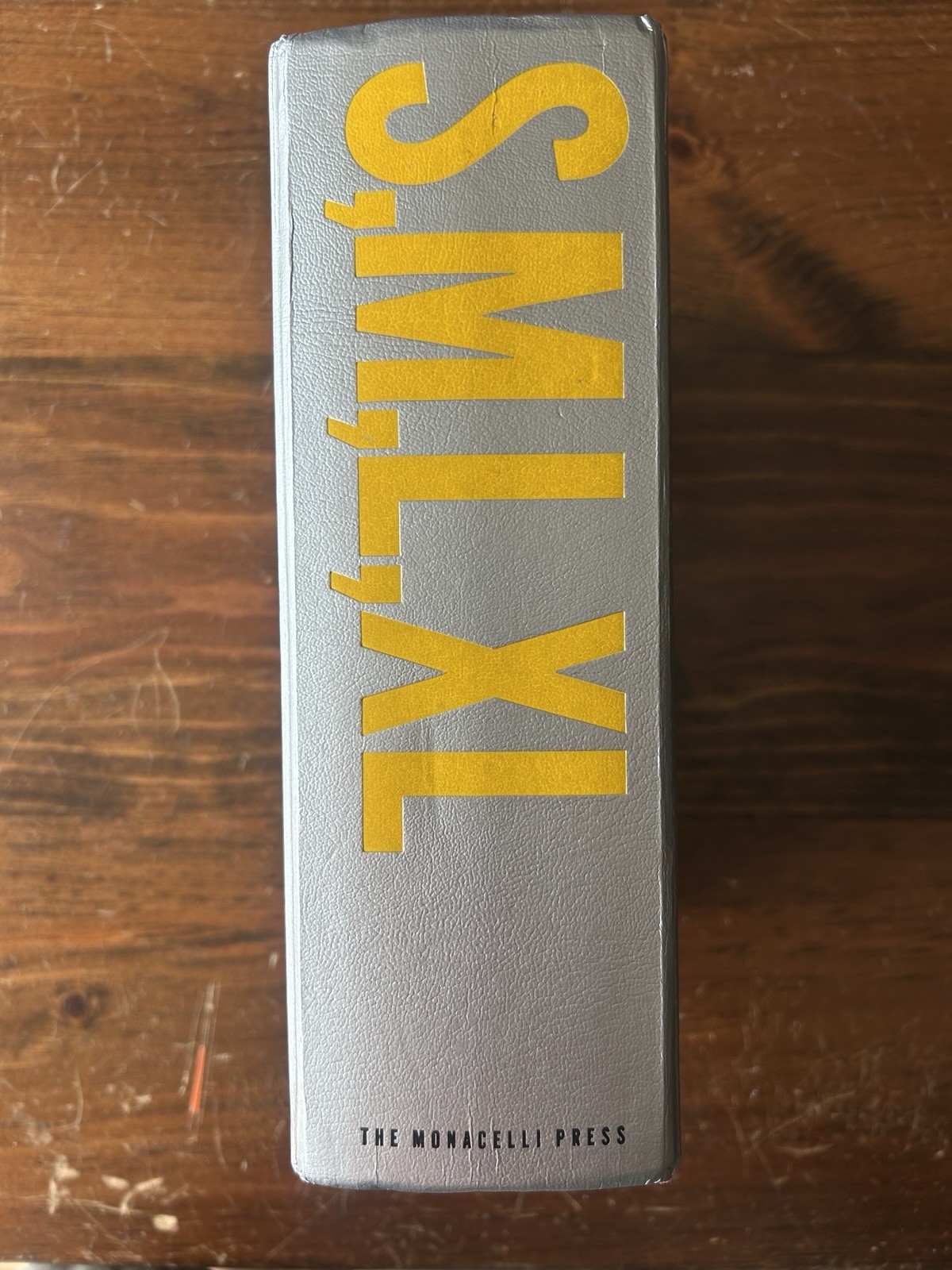 S, M, L, XL / Rem Koolhaas Yellow First Edition Rem Koolhaas Architecture