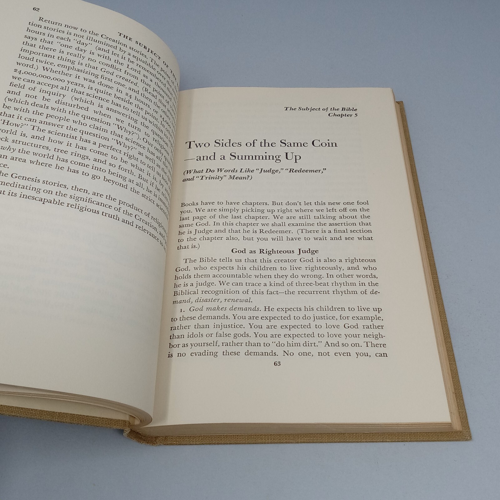 The Bible Speaks to You: 1955 Westminster Press Hardcover by Robert McAfee Brown