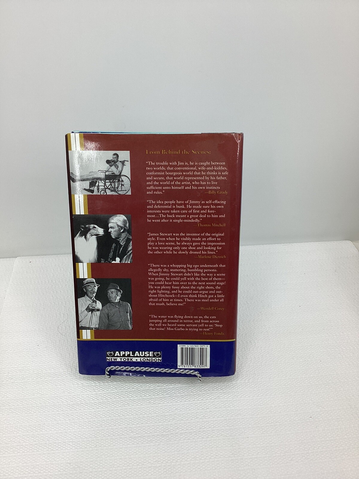 James Stewart: Behind the Scenes of a Wonderfu… by Quirk, Lawrence J. Hardback