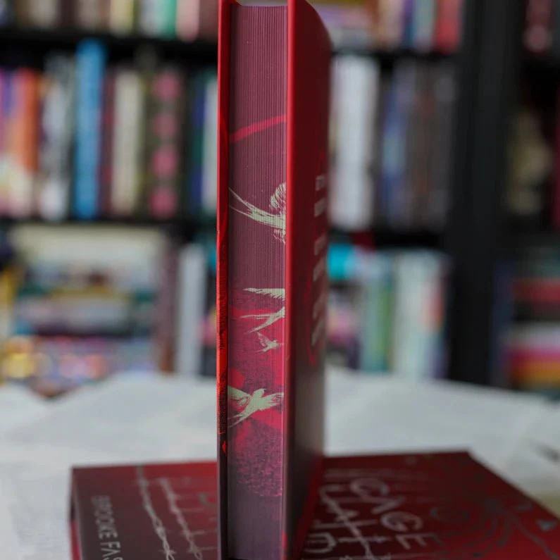 LitJoy Exclusive To Cage a Wild Bird Brooke Fast Signed HC Sealed Art Edges NEW