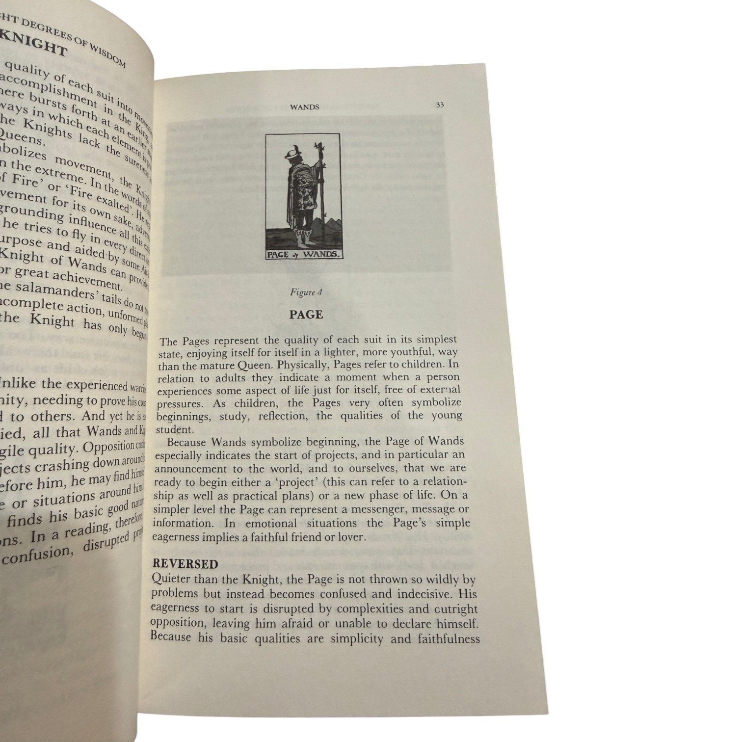 1985 Seventy-Eight Degrees of Wisdom Part 2 Minor Arcana Tarot Book VTG Occult