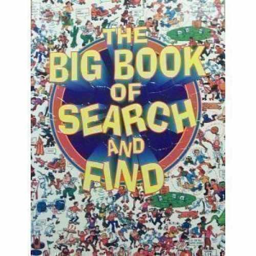 The Big Book of Search and Find – Paperback, by Tallarico Tony – Very Good