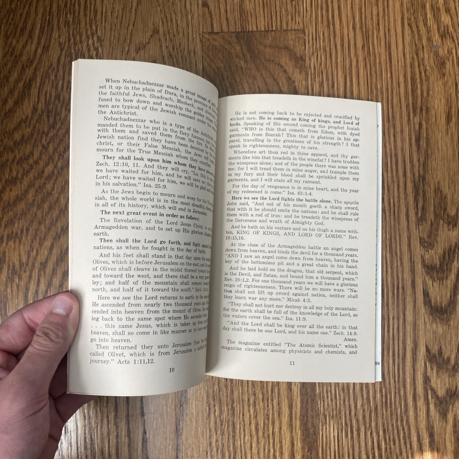 Jerusalem & Israel in Bible Prophecy Douglas 1967 End Times World Evangelism VTG