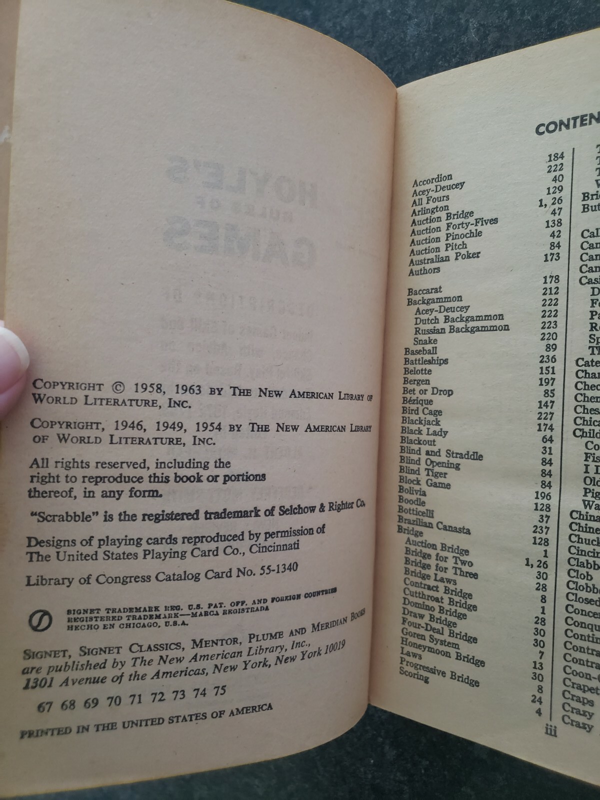 Hoyle’s Rules of Games By Albert H. Morehead, Geoffrey Mott-Smith (1983,..