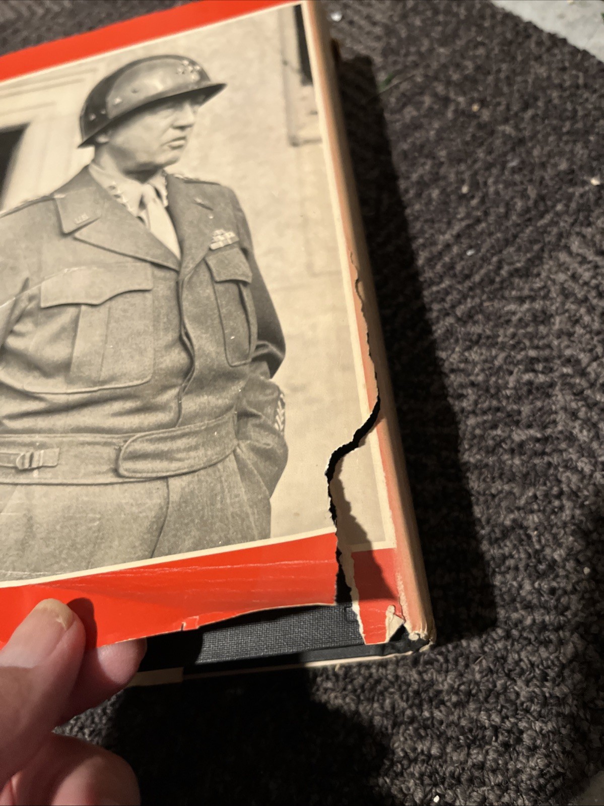 The Patton Papers 1940-1945 by Martin Blumenson 1974 1st Printing HD/DJ