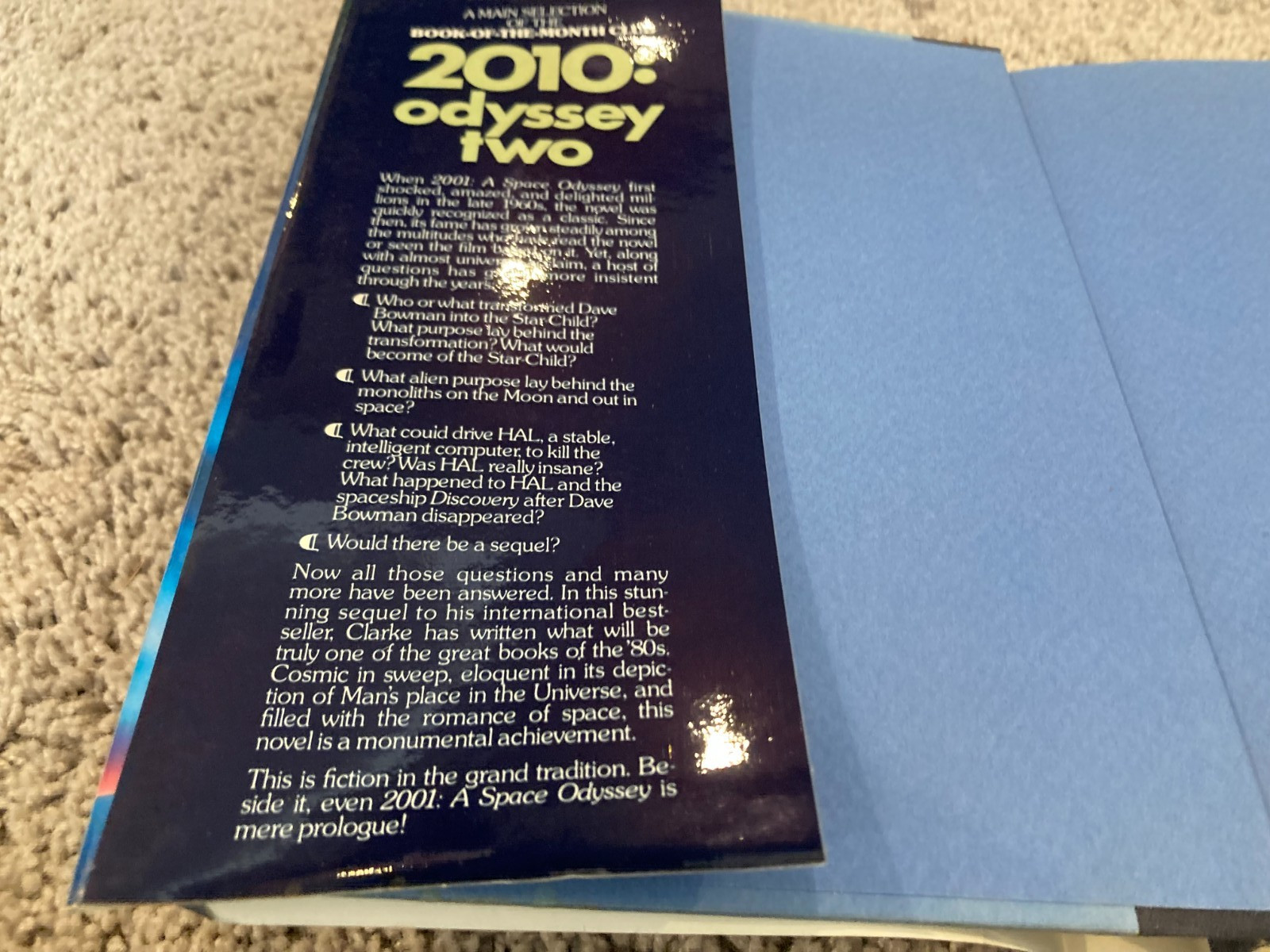 Arthur C Clarke Lot 2001 2010 2061 Space Odyssey HC/DJ Sci-Fi Books