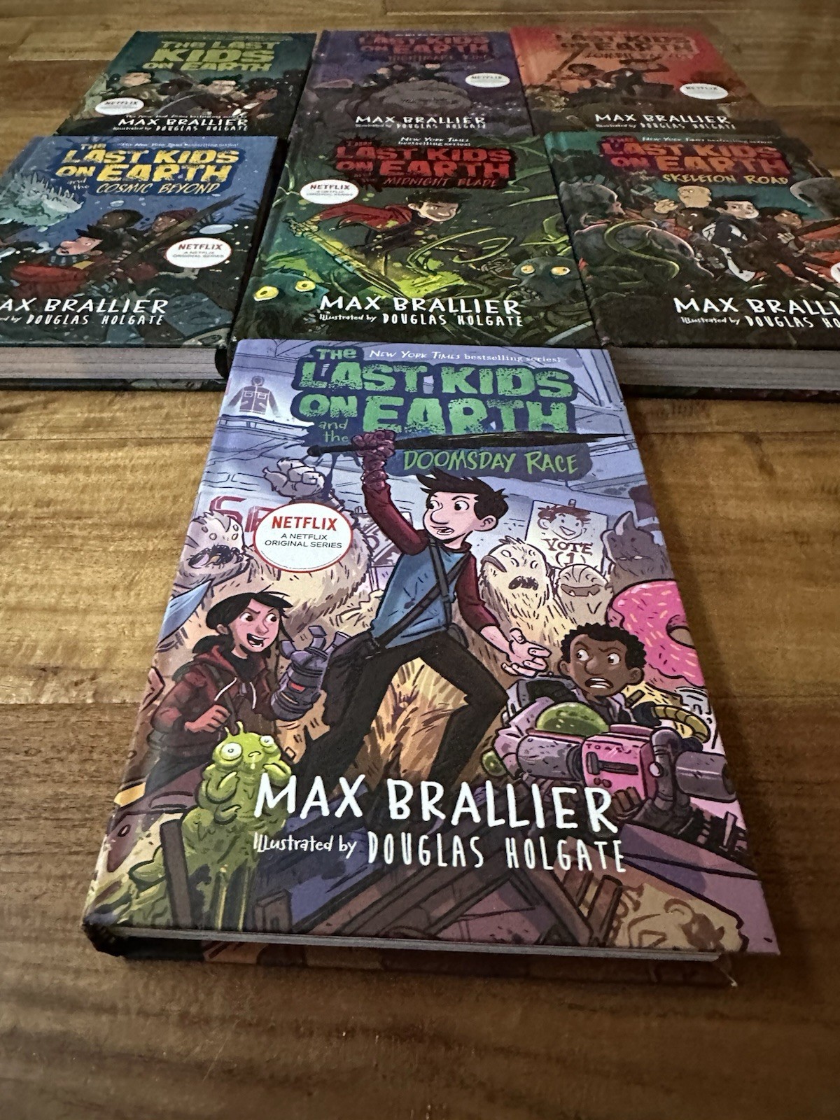 Max Brallier The Last Kids On Earth Hardcover Book Series #1-7