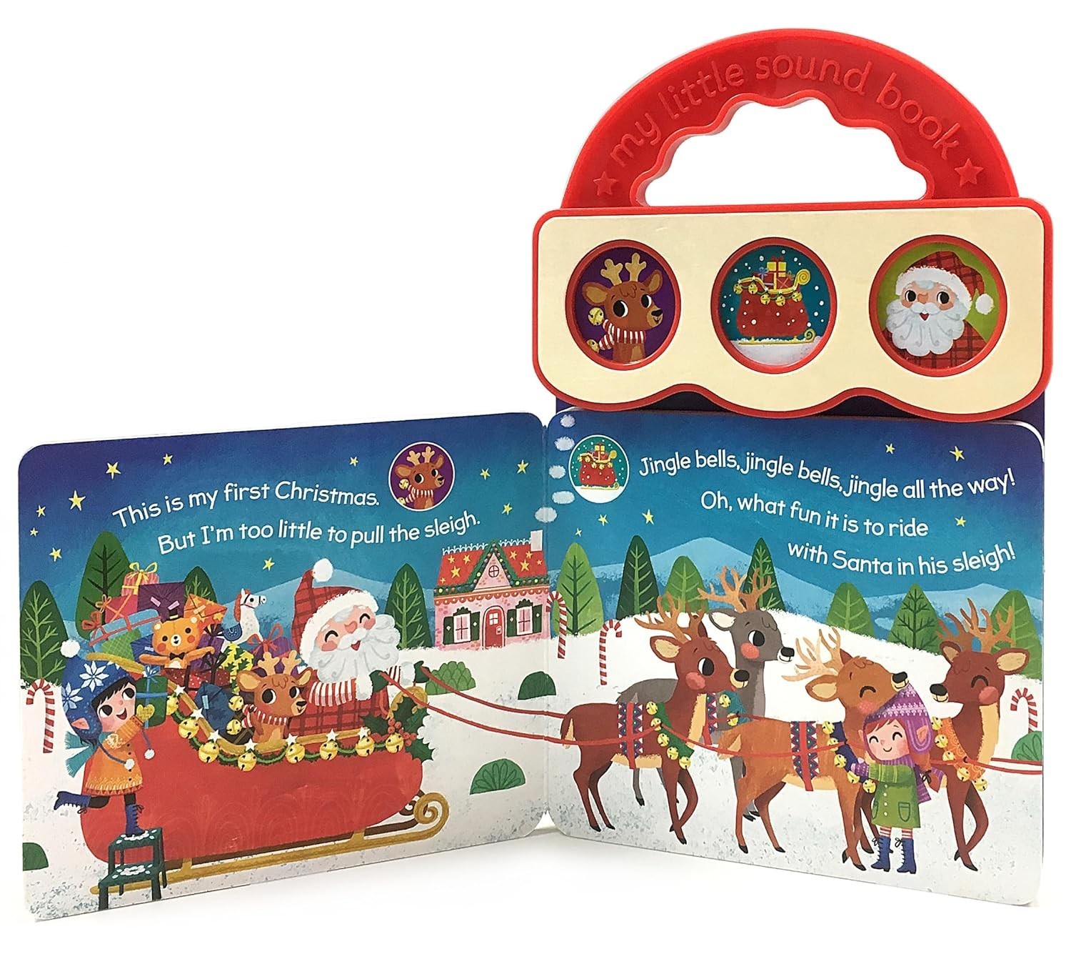 Jingle Bells by Holly Berry Byrd (2017, Children’s Board Books) BRAND NEW