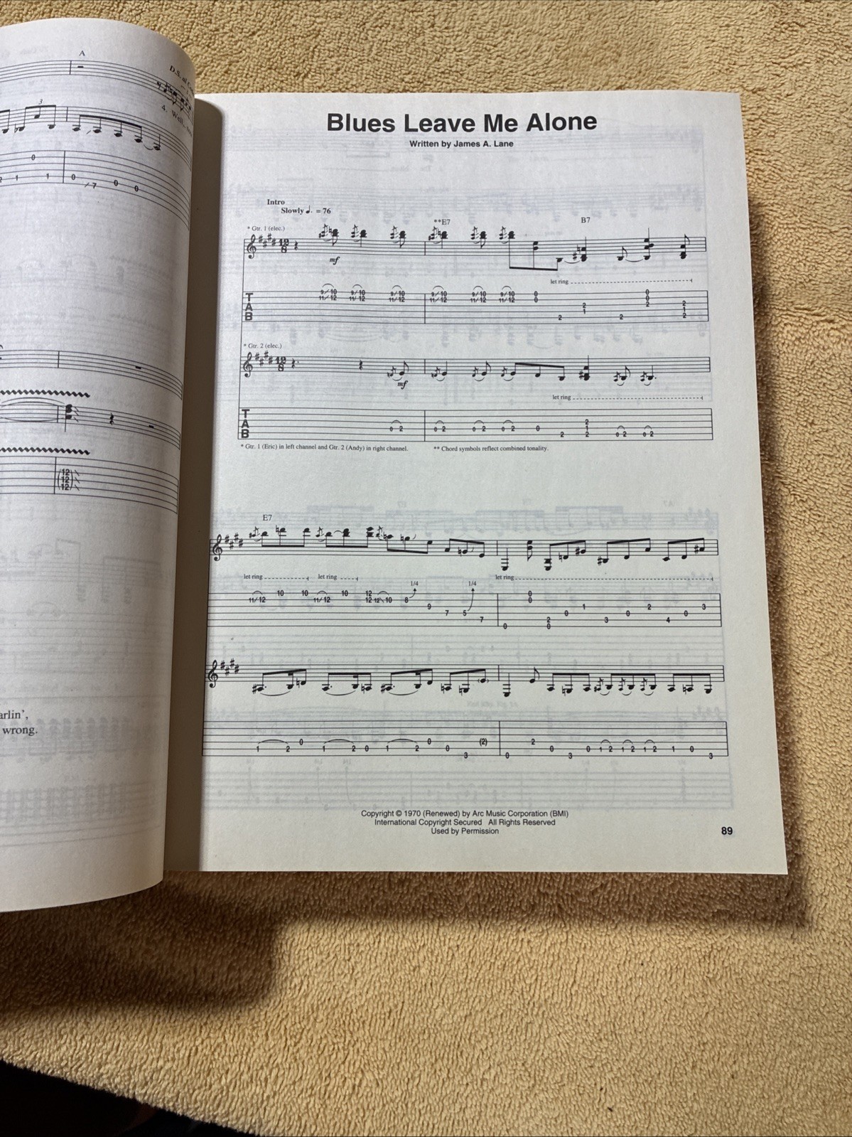 Blues Guitar Tab White Pages – The Largest Of Authentic Guitar Transcriptions