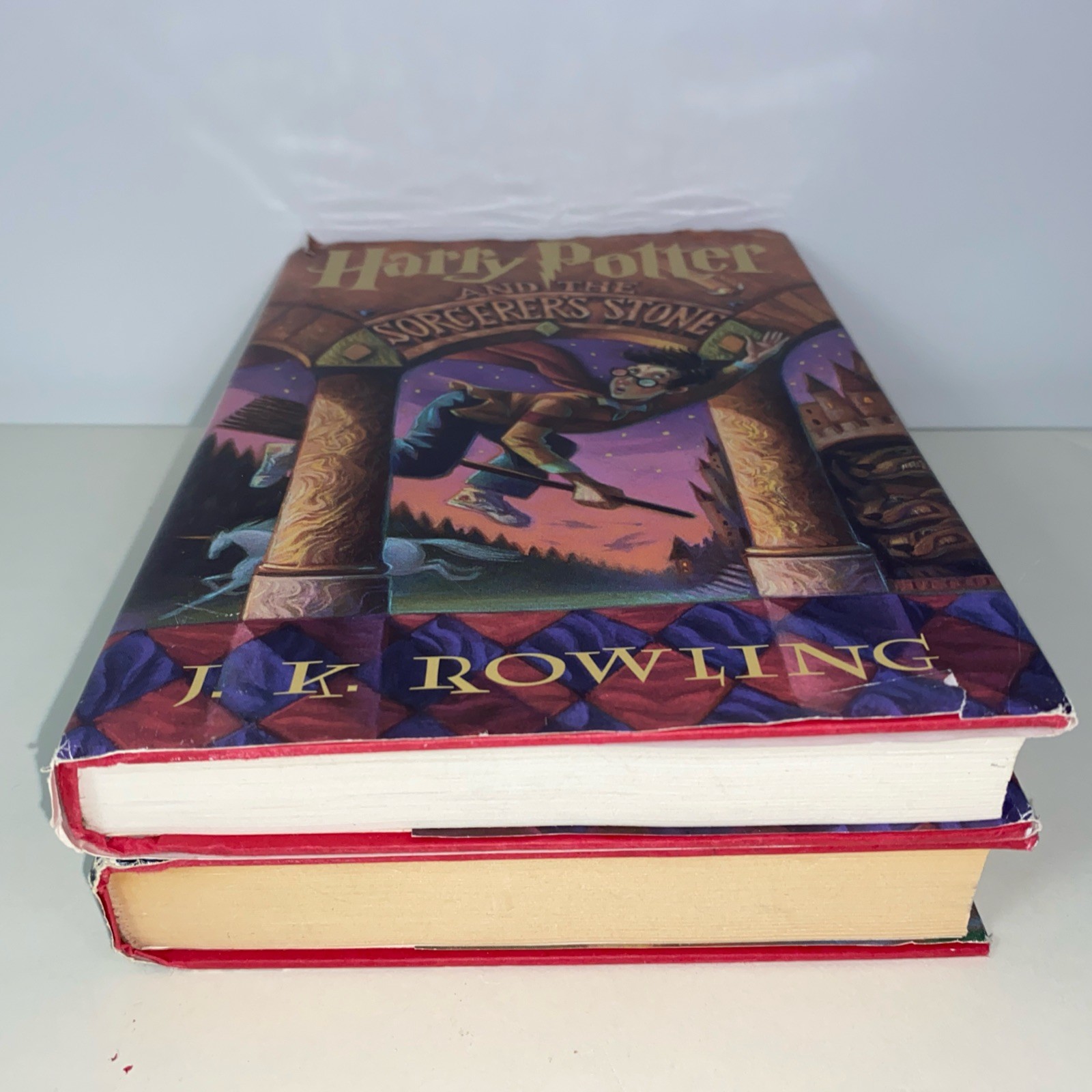Harry Potter Hardcover Book Lot Scholastic Arthur A Levine Books 1 & 2