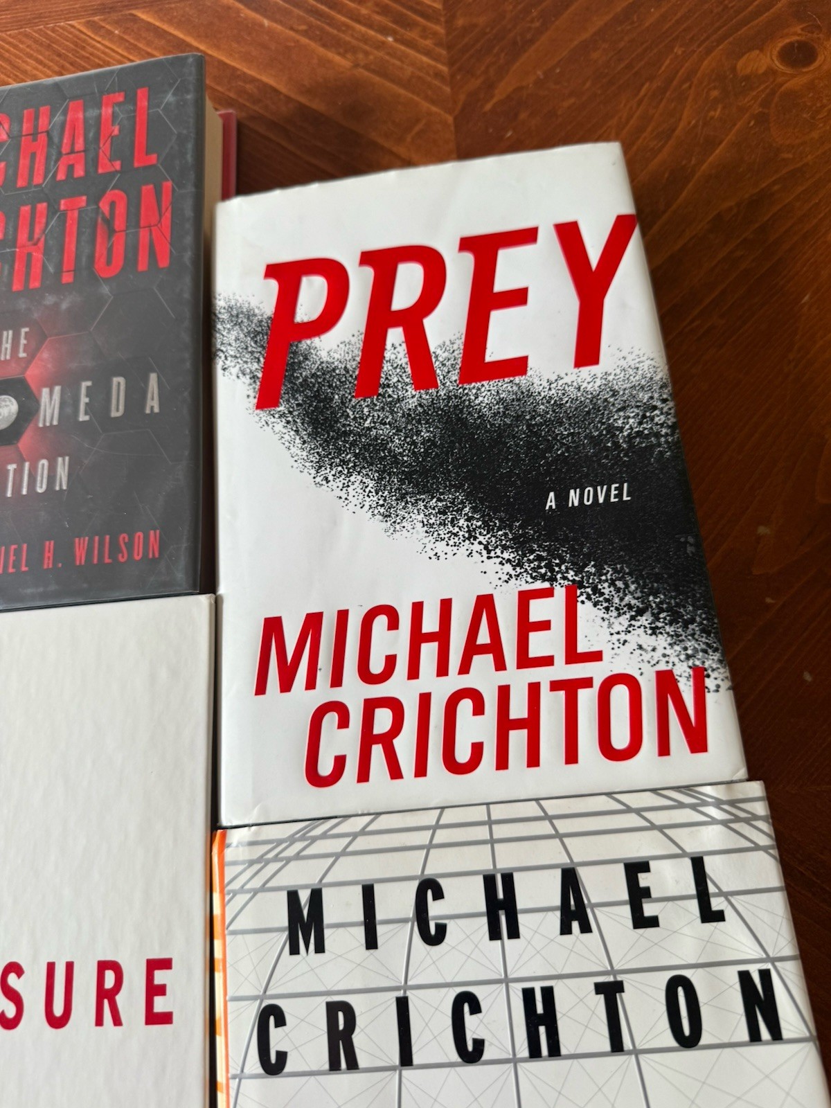 Lot of 7 Collection of Michael Crichton HC/DJ Hardcover 1st First Edition print