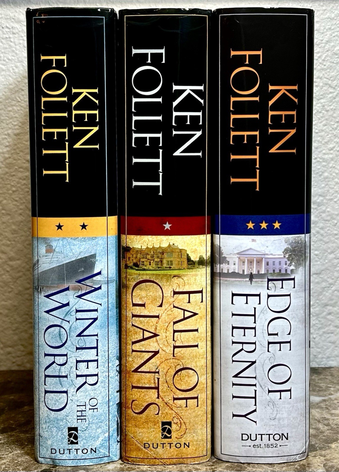 Ken Follett Complete The Century Trilogy Hardcover 1st Edition 1st Printing