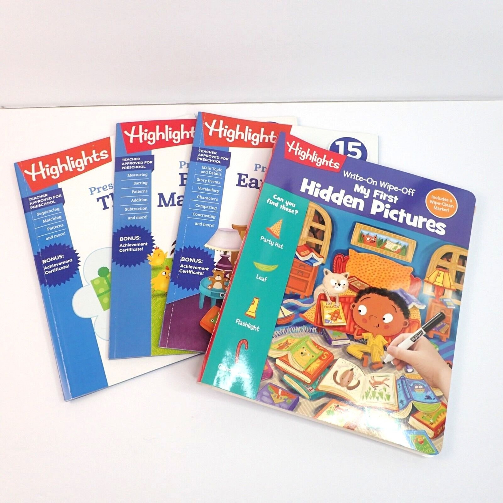 Highlights 15 Minutes A Day Preschool My Learning Box Lot of 7 Books