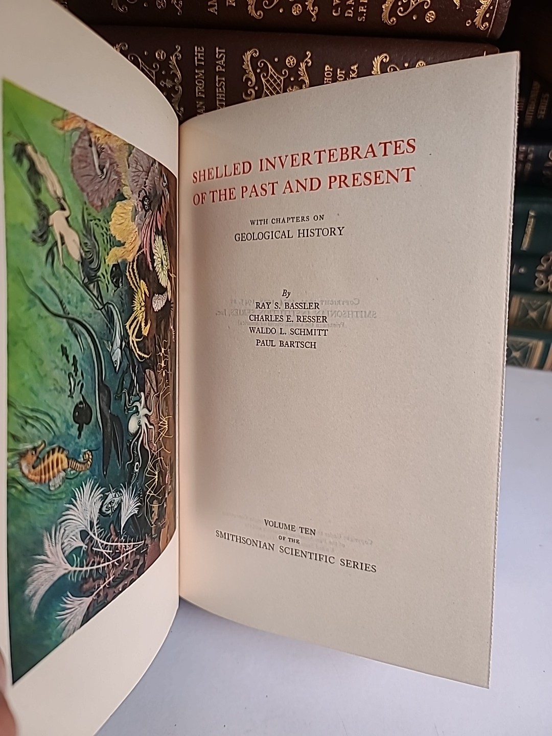 Smithsonian Scientific Series Set of 10 Hardcover Illustrated Volumes – Ornate B