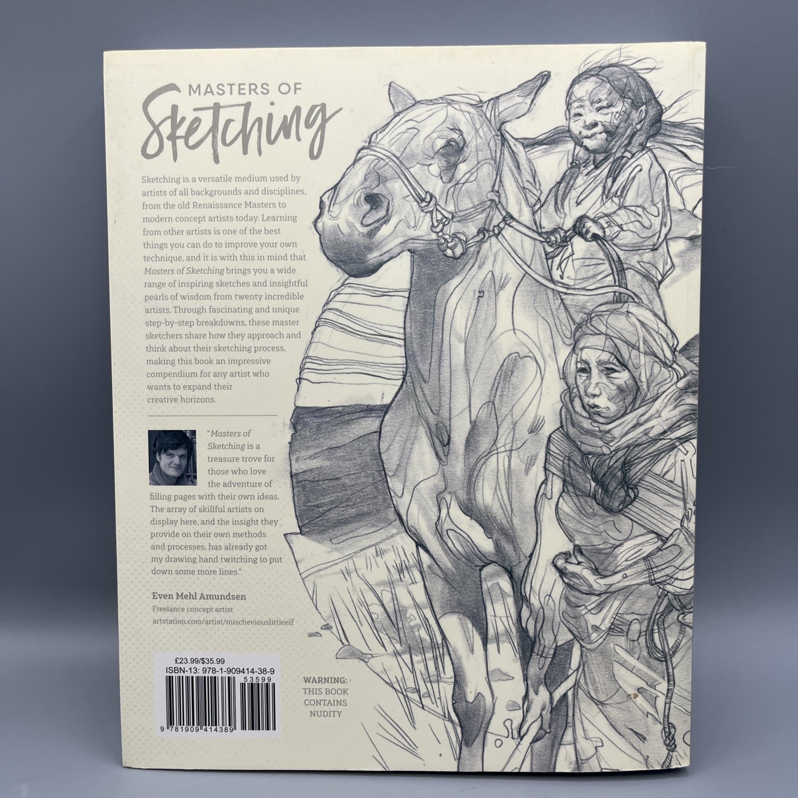 MASTERS OF SKETCHING By 3dtotal Publishing Eliza Process Art Book