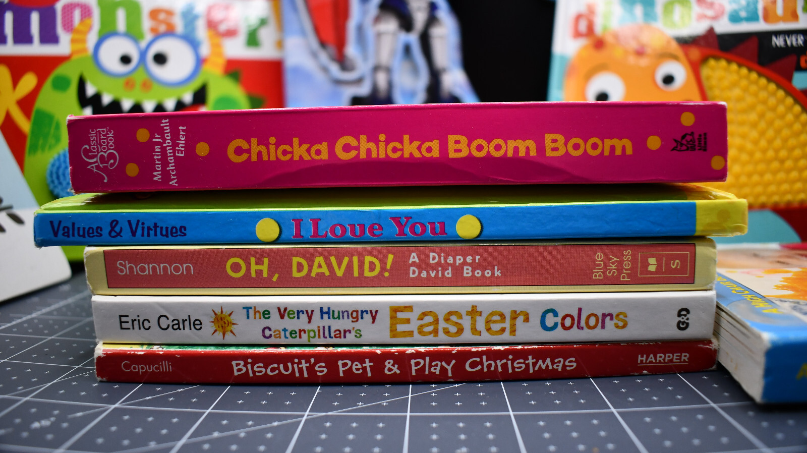 10 Children’s Baby Toddler Daycare Board Books Lot *RANDOM MIX*