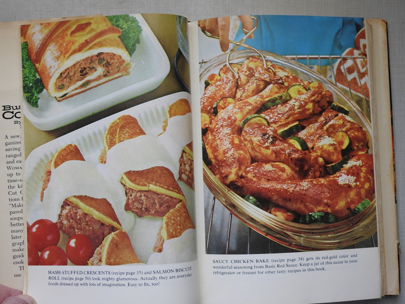 1971 Busy Woman’s Cookbook by Farm Journal Short-Cut & Make-Ahead Cooking