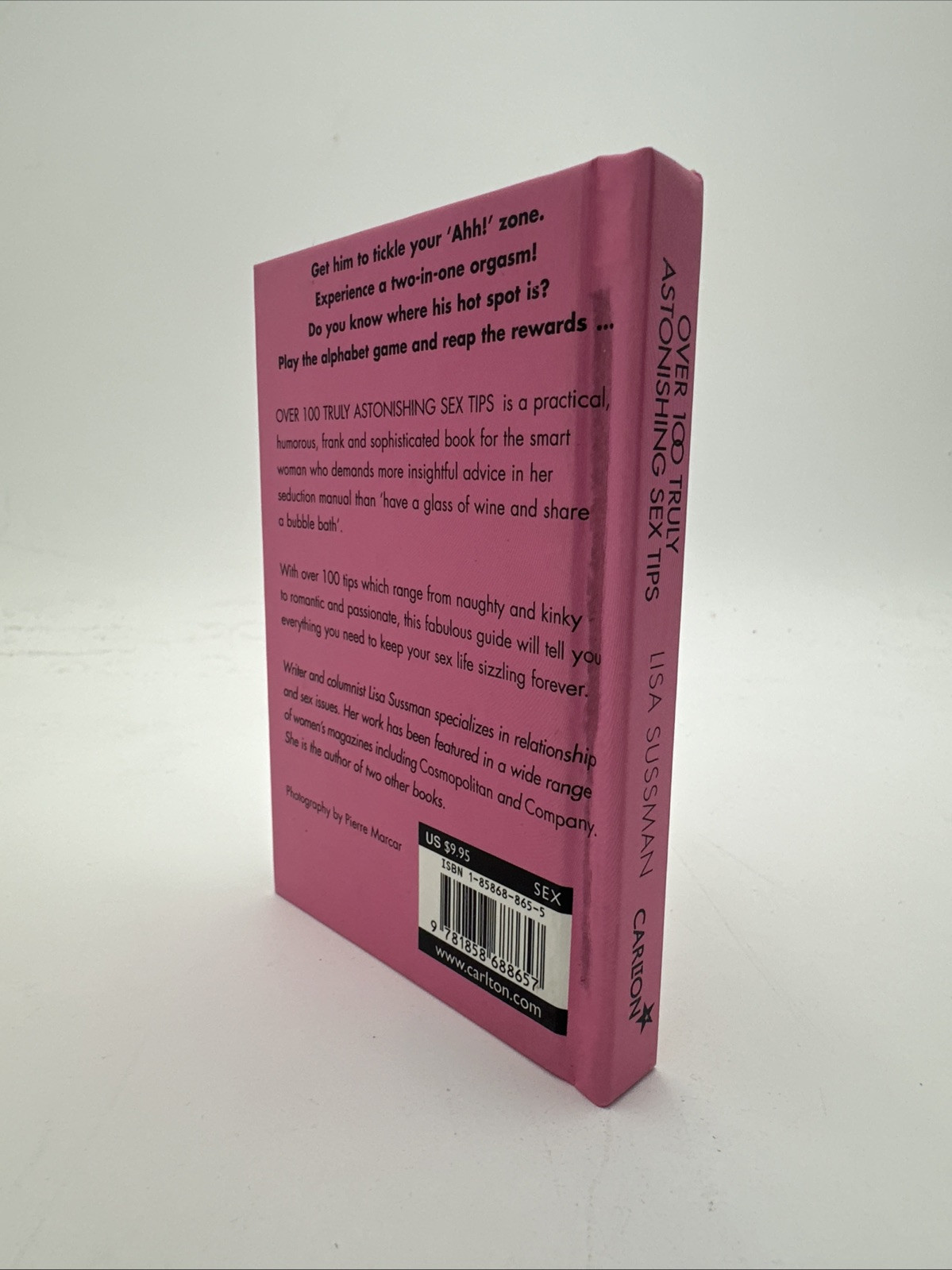 Over 100 Truly Astonishing Sex Tips by Lisa Sussman (2009, Hardcover)