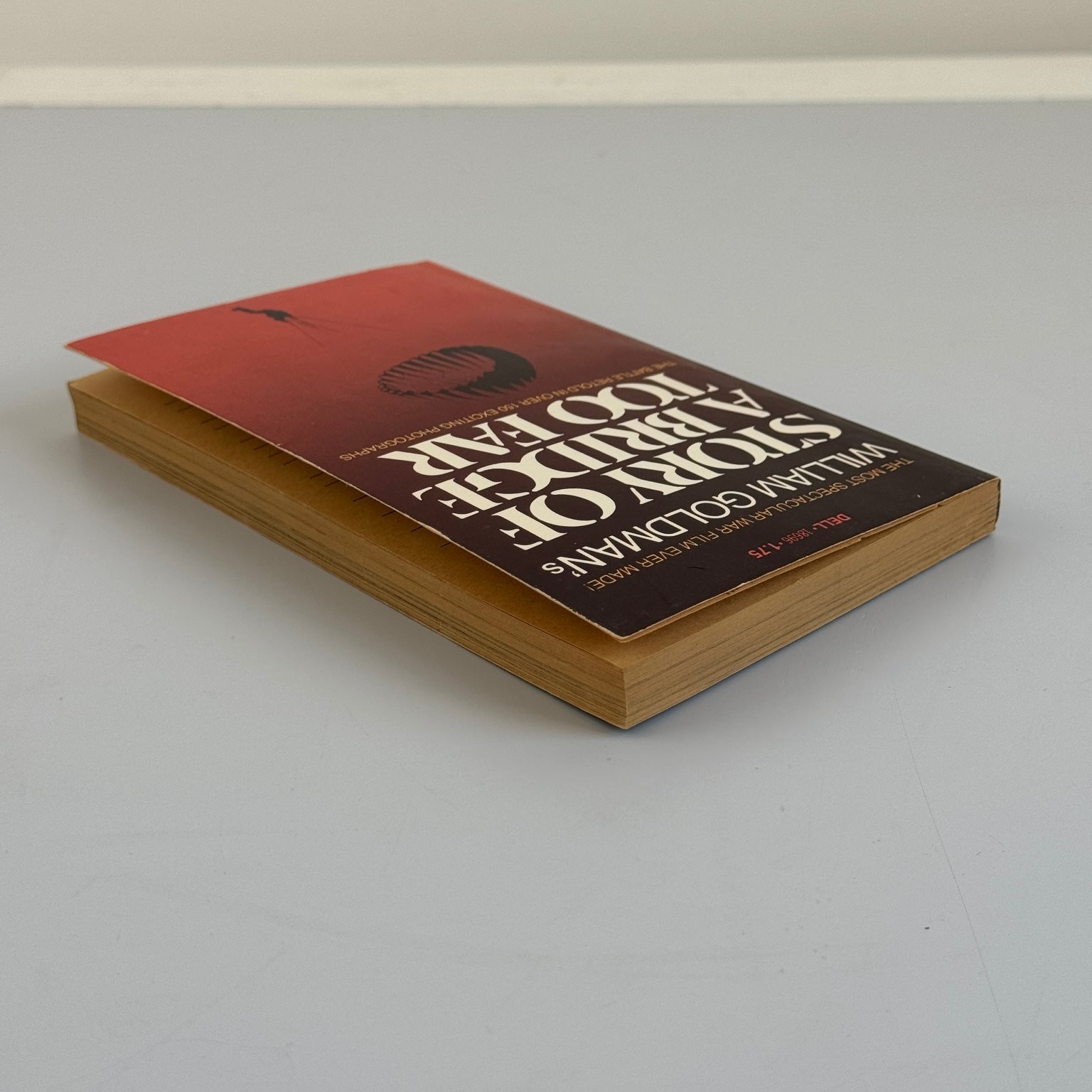 Story of A Bridge Too Far William Goldman 1977 First Printing War Film Study