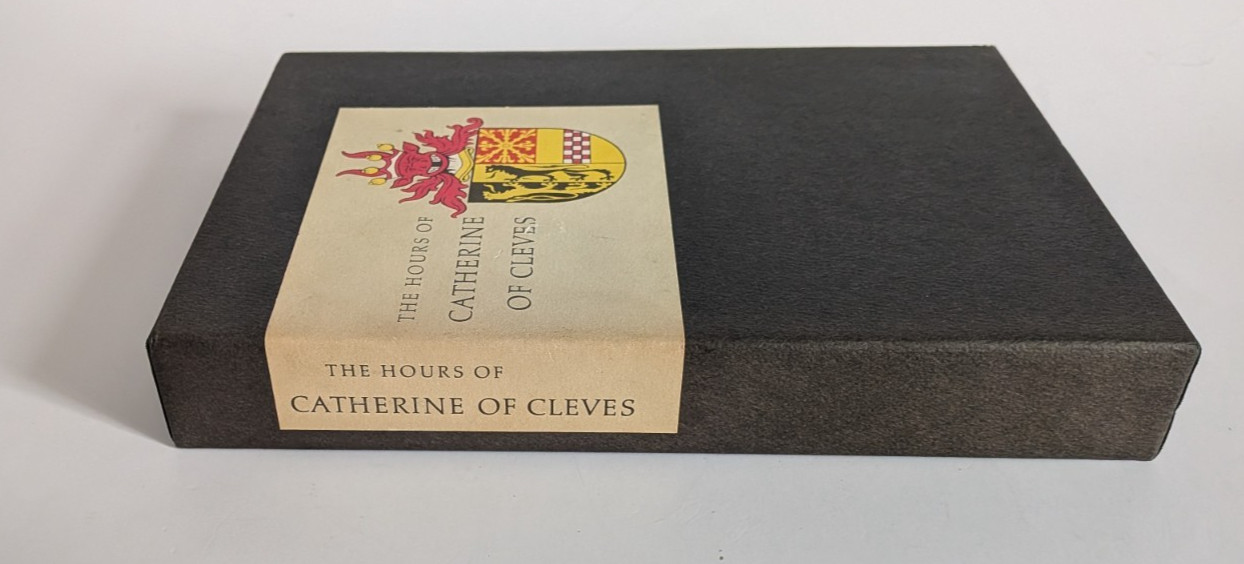 THE HOURS OF CATHERINE OF CLEVES; JOHN PLUMMER, WITH SLIPCASE (1975 HARDCOVER)
