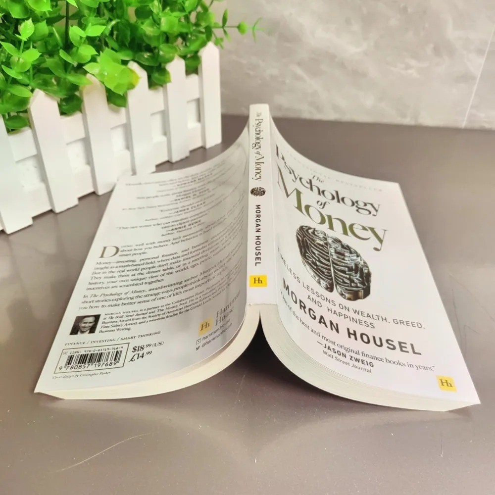 the psychology of money by morgan housel Paperback Free Shipping