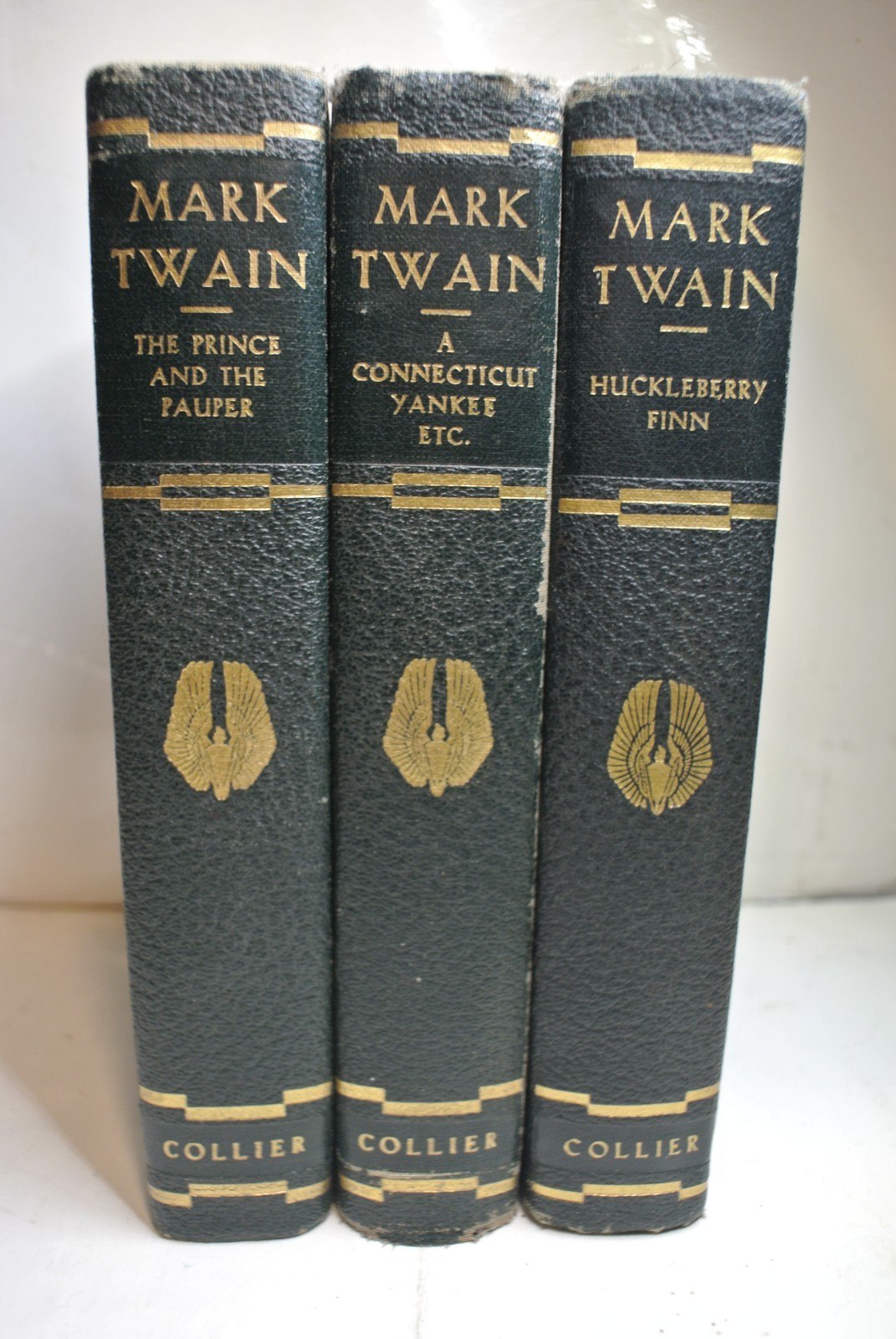 3 Mark Twain Collier 1917-1921 – Huck Finn, Connecticut Yankee, Prince & Pauper