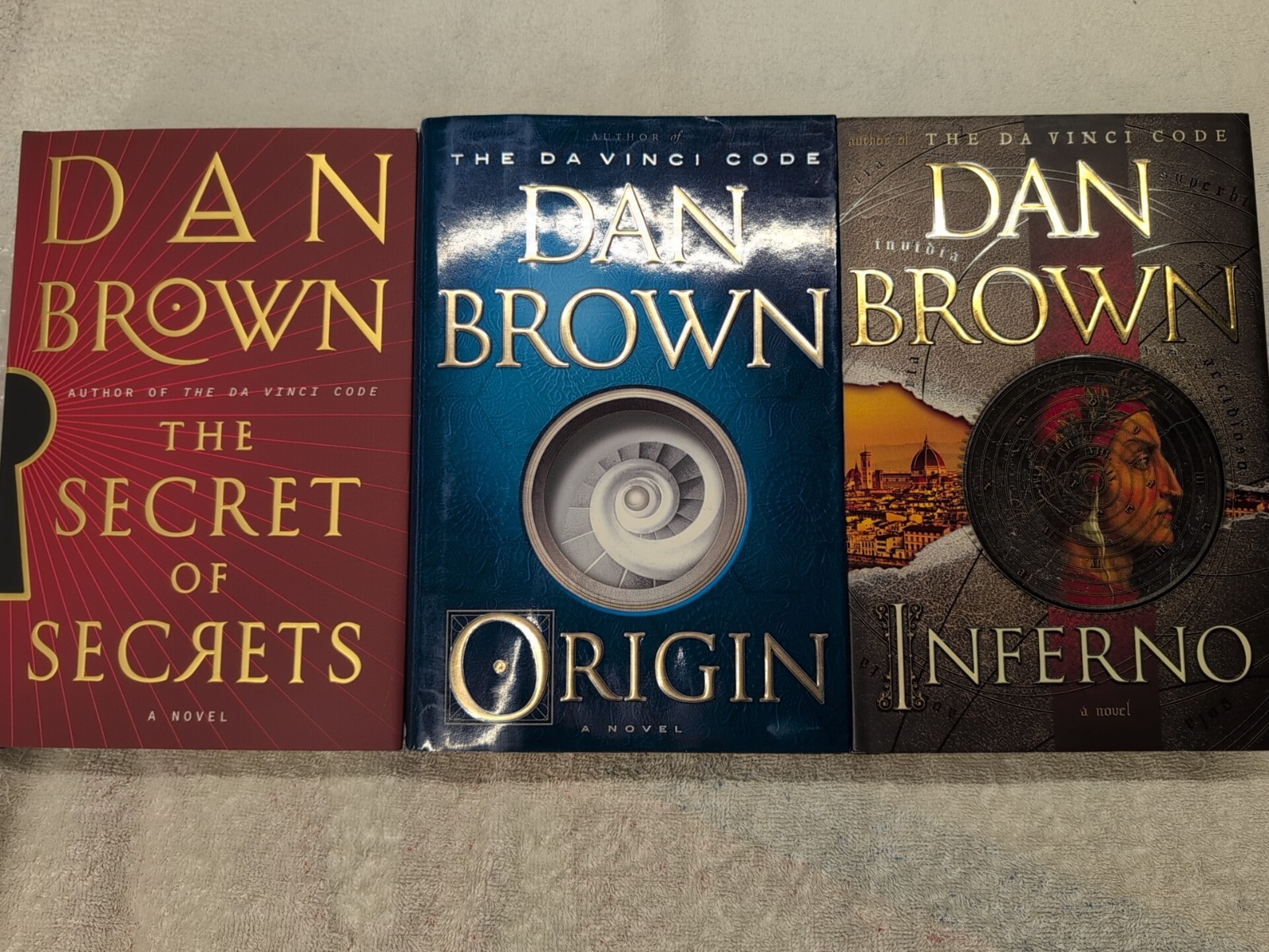 9 Vols!! ROBERT LANGDON SERIES by Dan Brown ~ Da Vinci Code & More ~ 9 Vols!!