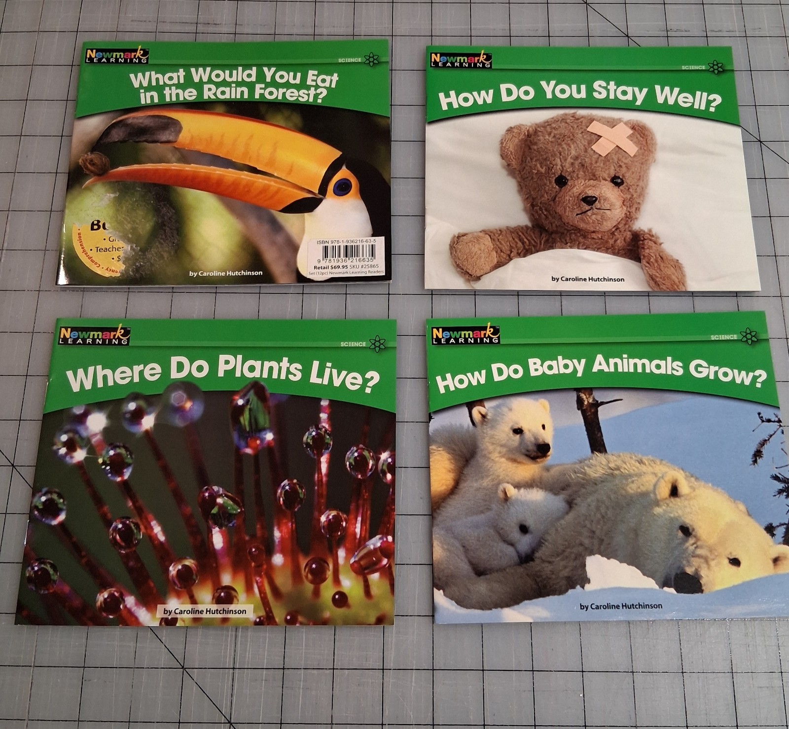 Newmark Learning Set of 12 Paperback by Carolyn Hutchinson Books