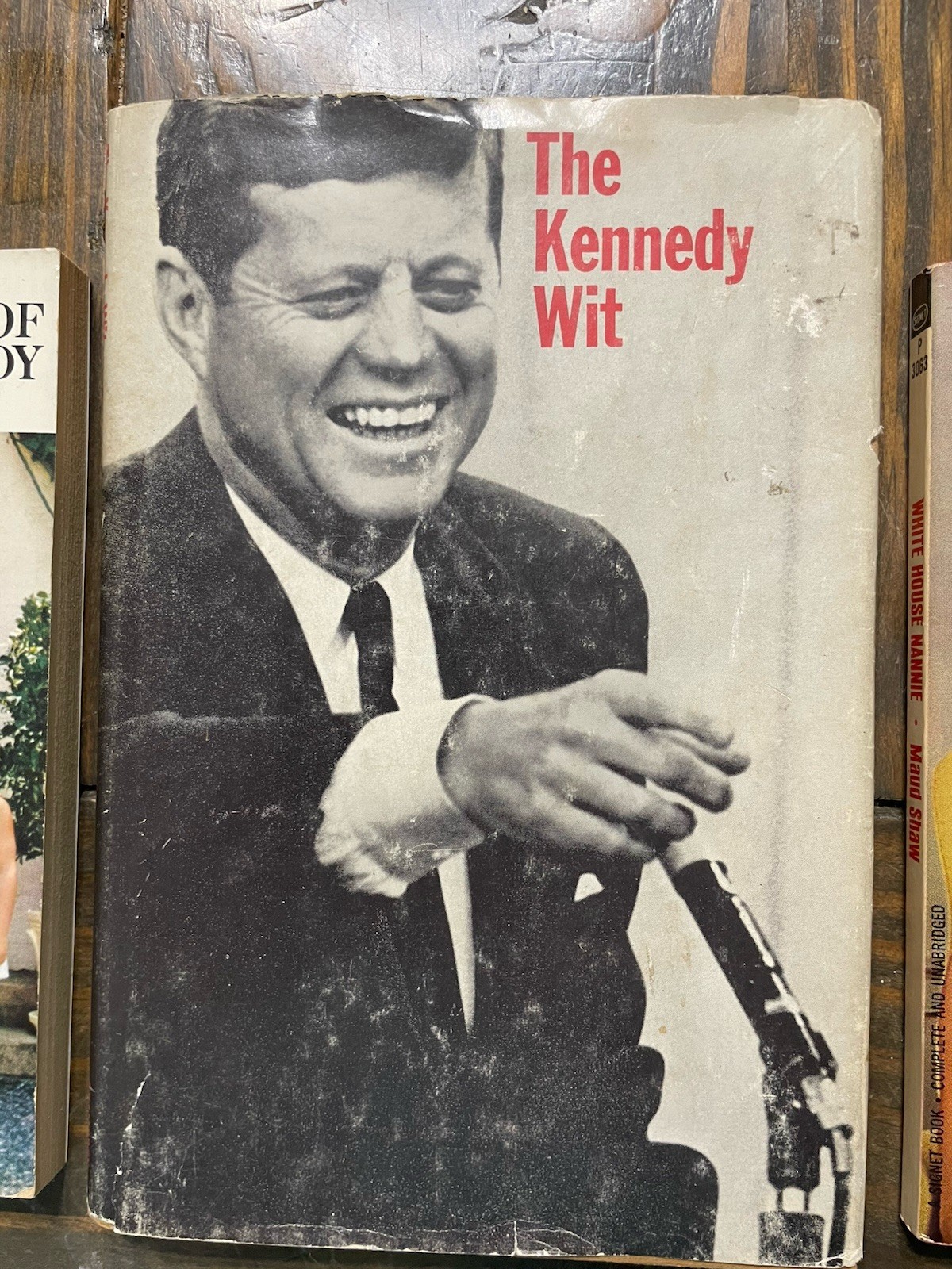 John F Kennedy 4 Book Lot Day In The Life, White House Nannie, Kennedy Wit, Bio