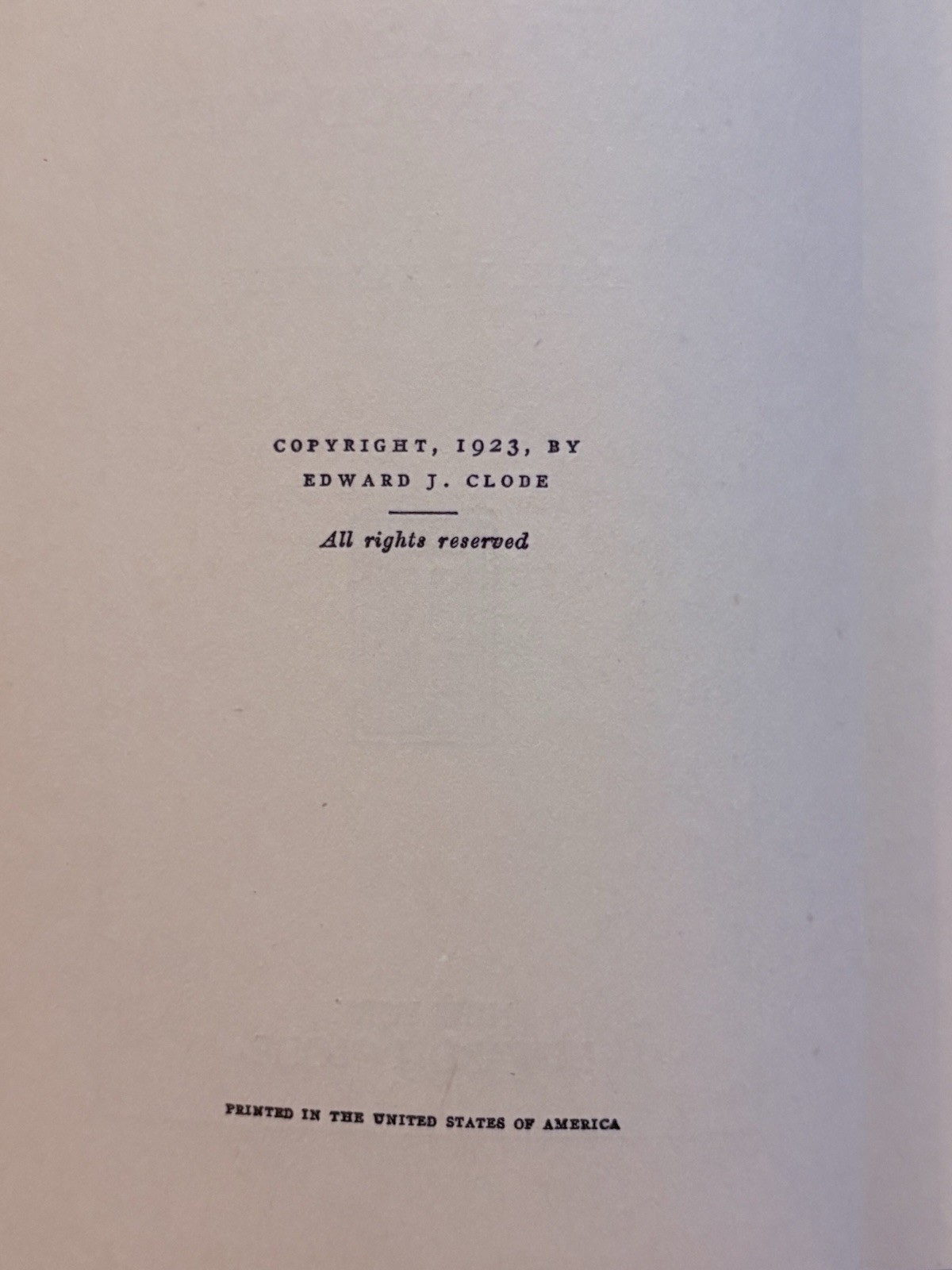 RARE 1923 Book TOASTS And ANECDOTES For All Occasions By Paul W Kearney