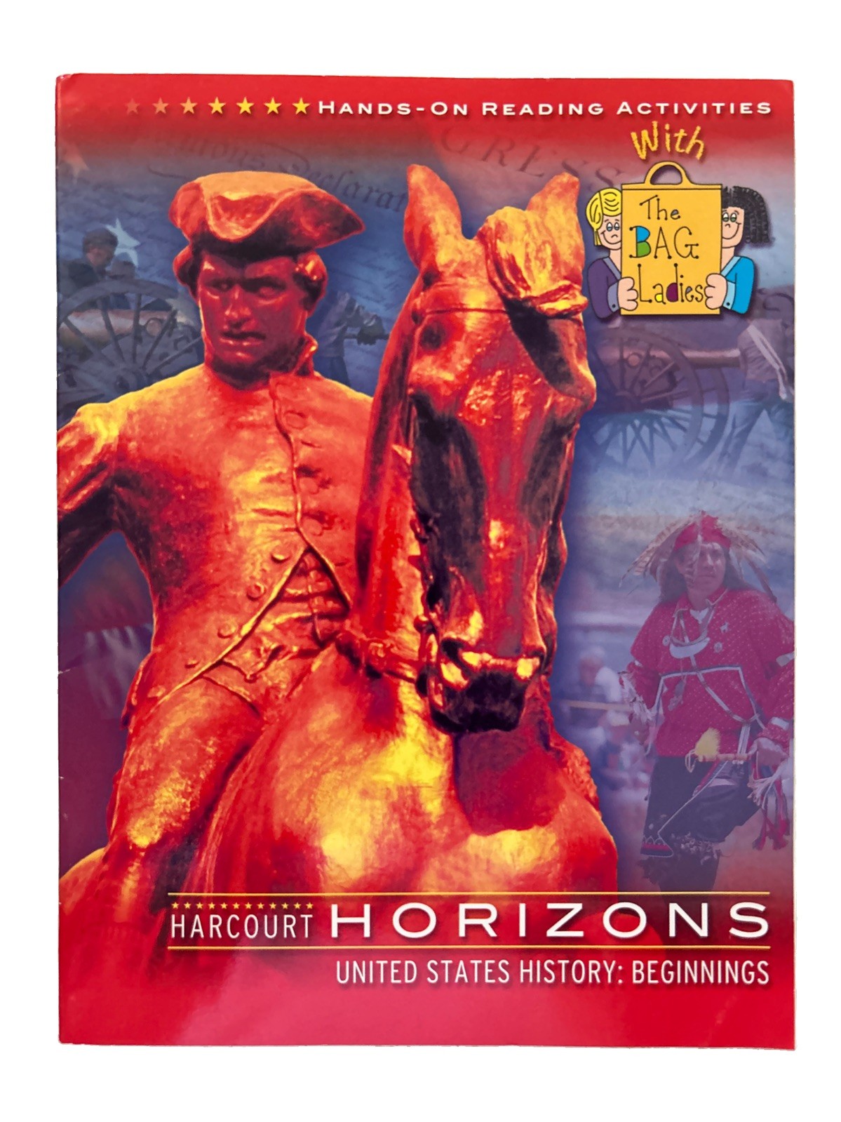 Harcourt Horizons:Hands On Reading Activities US History:Beginners(Teachers)
