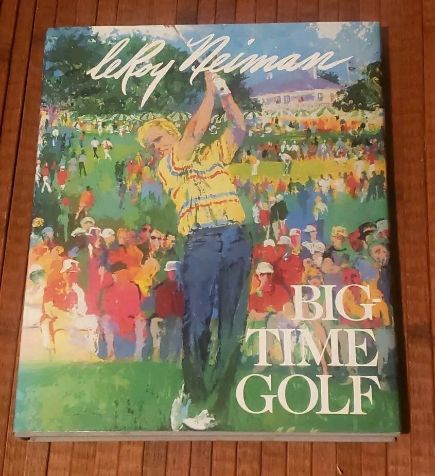 Leroy Neiman Signed Big Time Golf Art 193 Prints 170 Full Color Famous Golfers