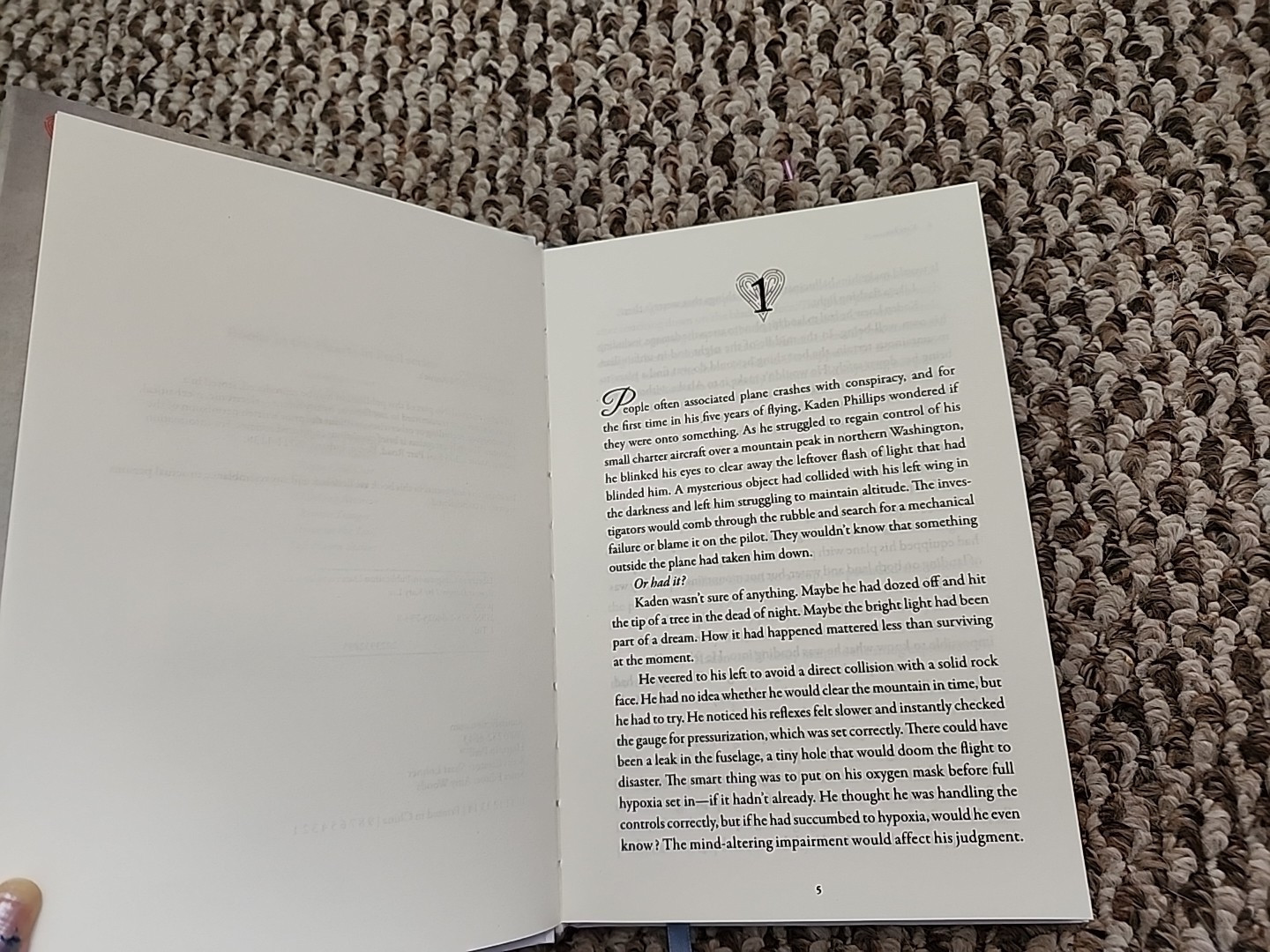 Remote Danger by Katy Lee HCDJ with cloth bookmark 2024 Hearts in Peril