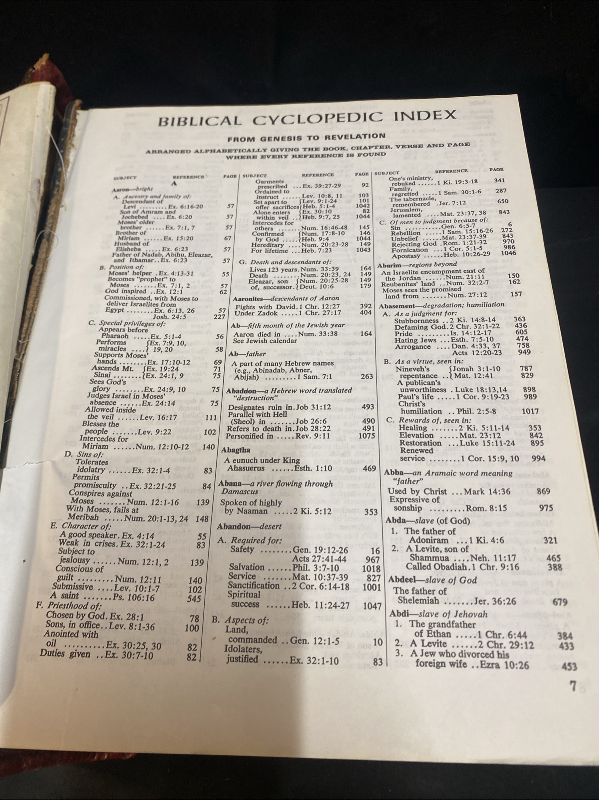 Holy Bible King James Red Letter Ed. PTL Club Extensive Study Helps Good Shape