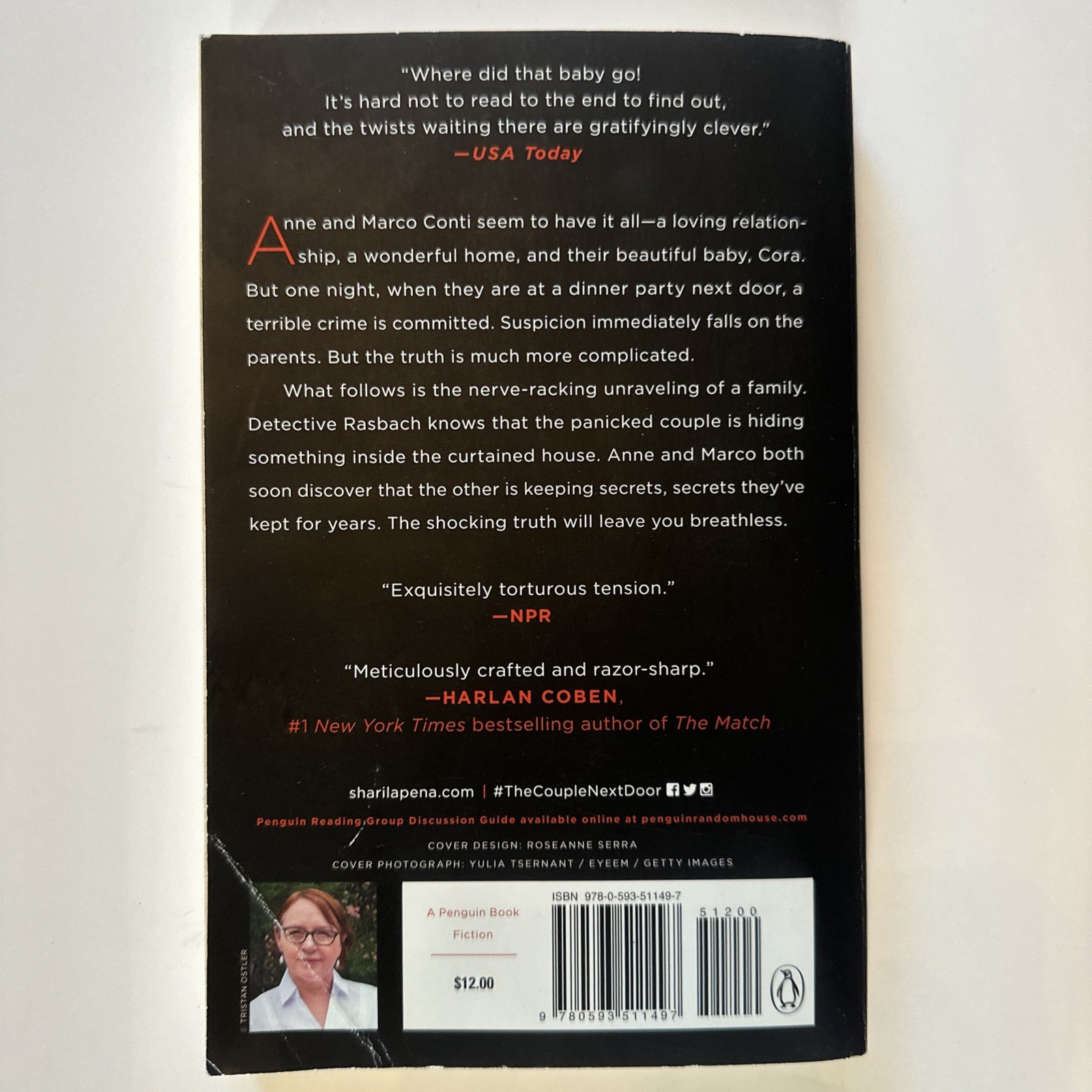 The Couple Next Door: A Novel – Paperback – By: Shari Lapena
