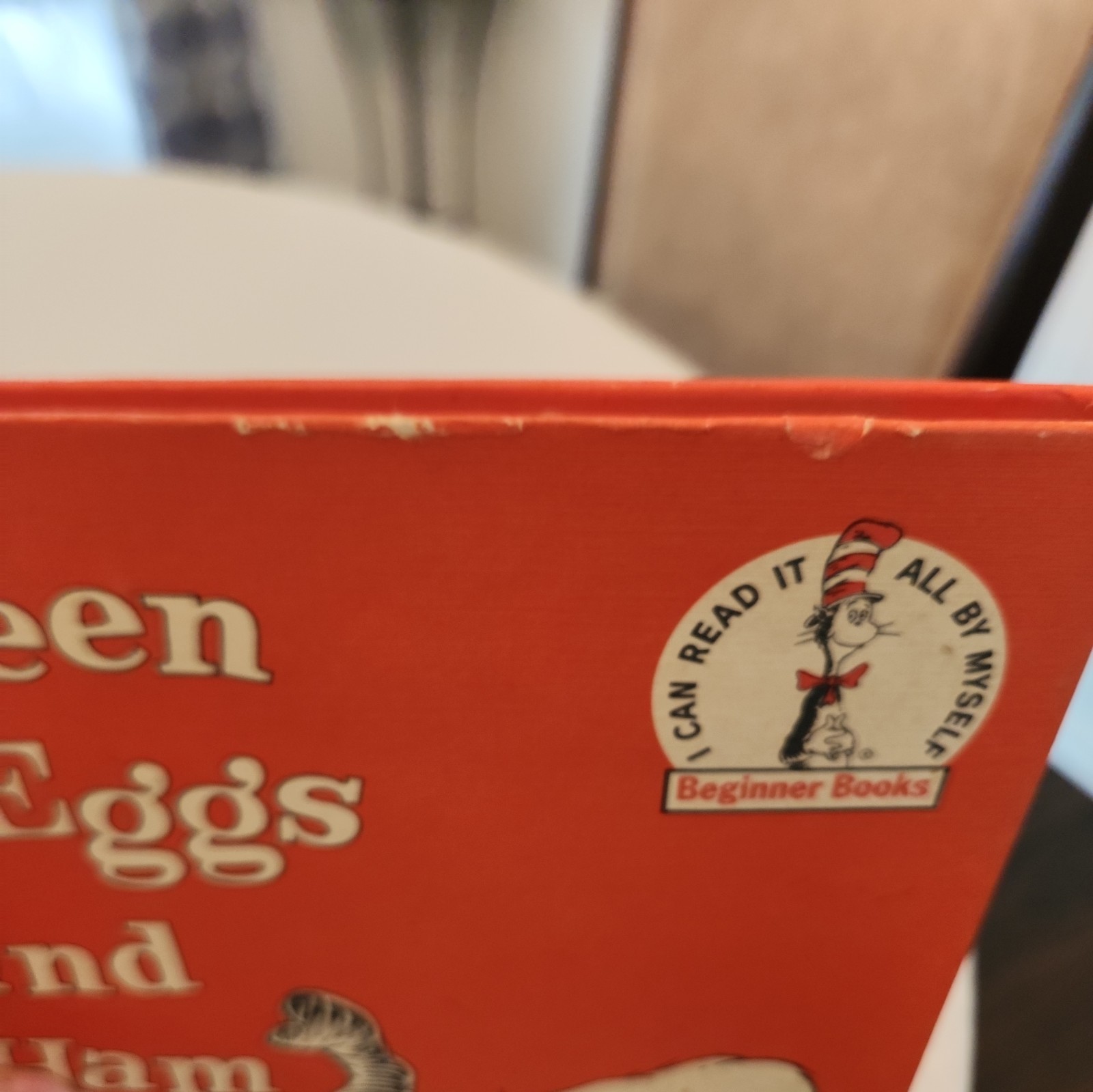 Green Eggs And Ham Dr. Seuss 1st Edition 1960 HC First Printing